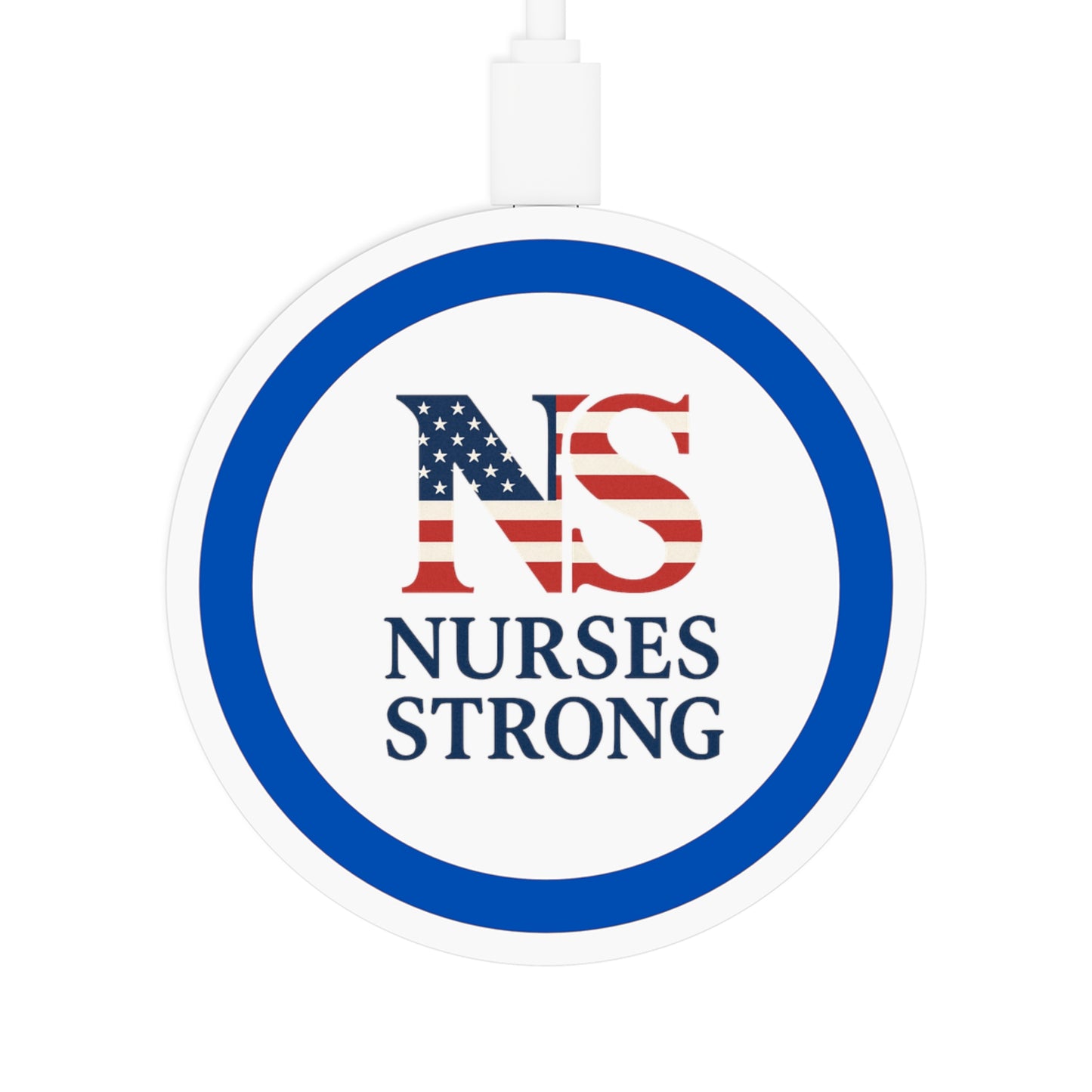 RWB Charging Pad, Gift for Nurses, Quake Phone Charger, Strong Nursing Support, Medical Professional Accessories