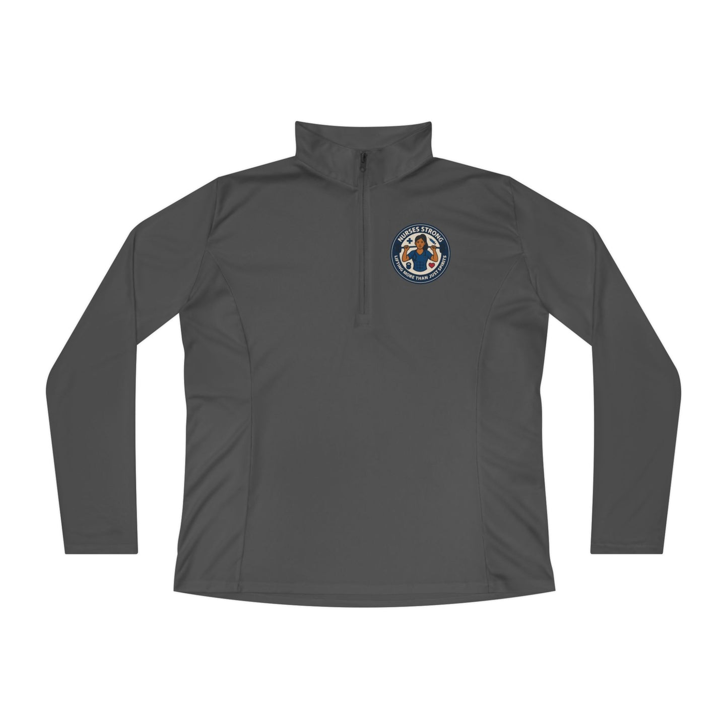 Ladies Quarter-Zip Pullover Sweater, Cozy Sportswear, Stylish Activewear, Perfect for Fall, Great Gift for Her, Casual Outing Outfit