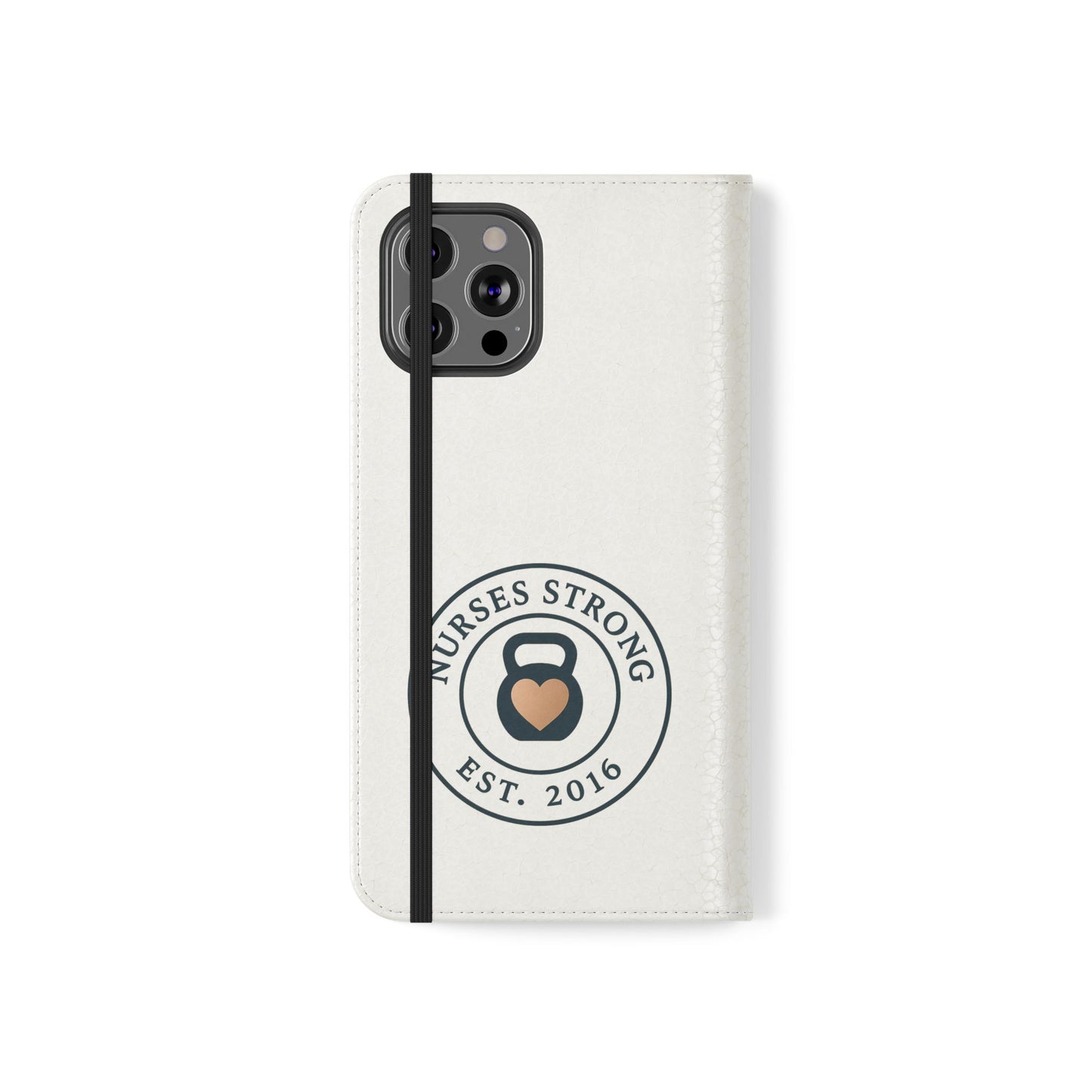 Navy Rose NS  Flip Case | Phone Accessory for Healthcare Workers | Gift for Nurses | Stylish & Functional | Durable Phone Protection