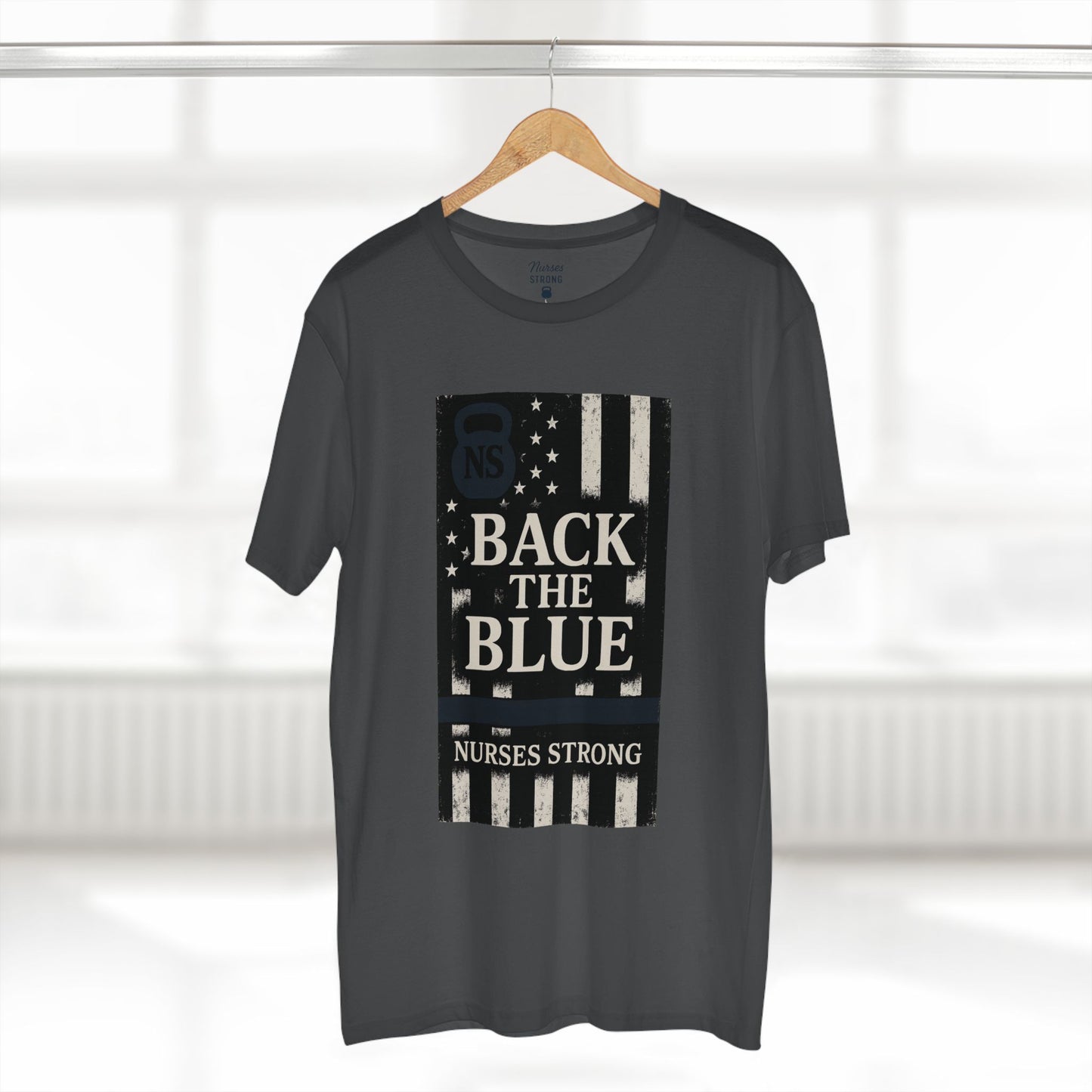 Back the Blue, Nurse Support Tee, Casual Wear