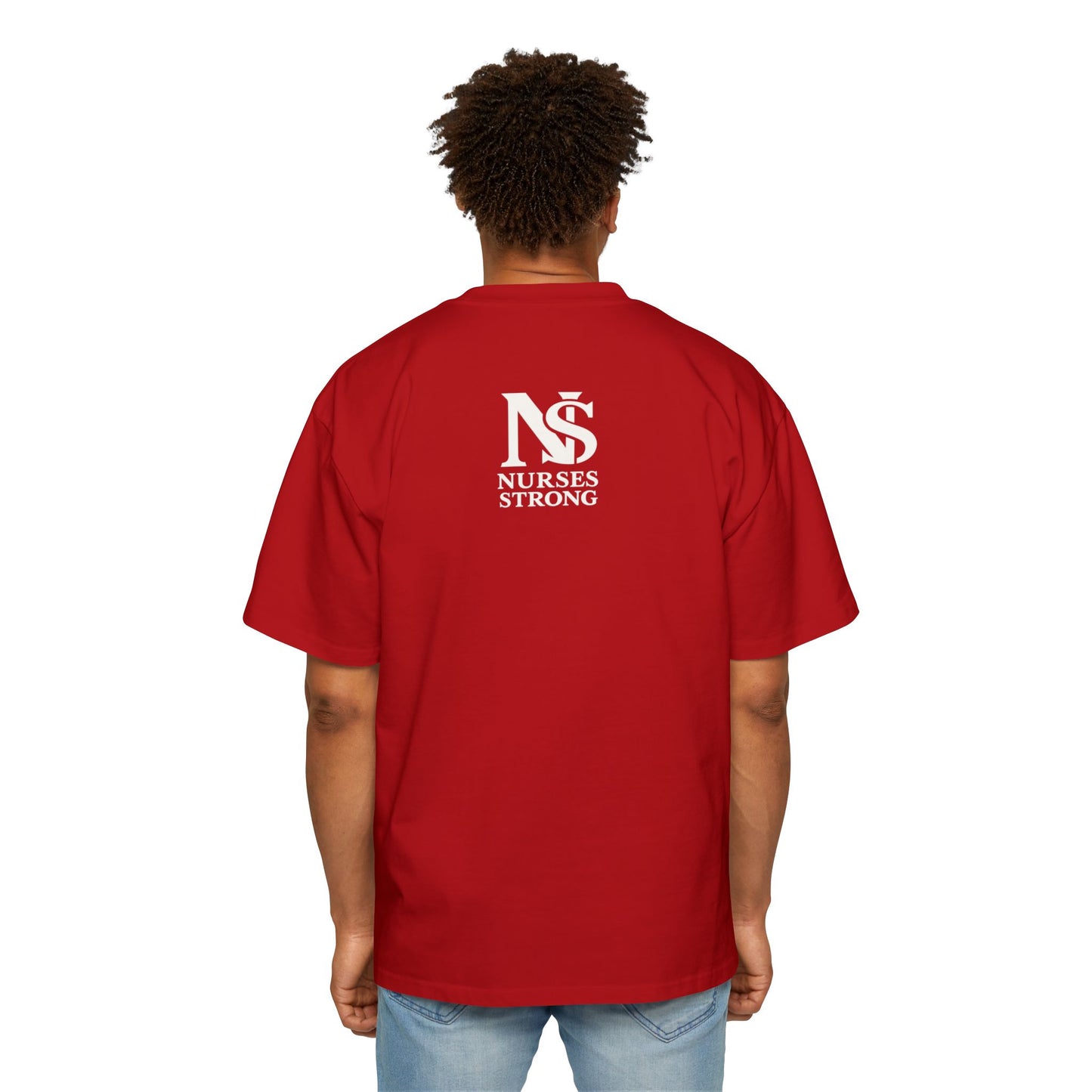 ED Nurse Heavy Tee for Healthcare Heroes, Nurse Appreciation Gift, Oversized T-Shirt, Medical Professional Wear, Nursing School Essentials