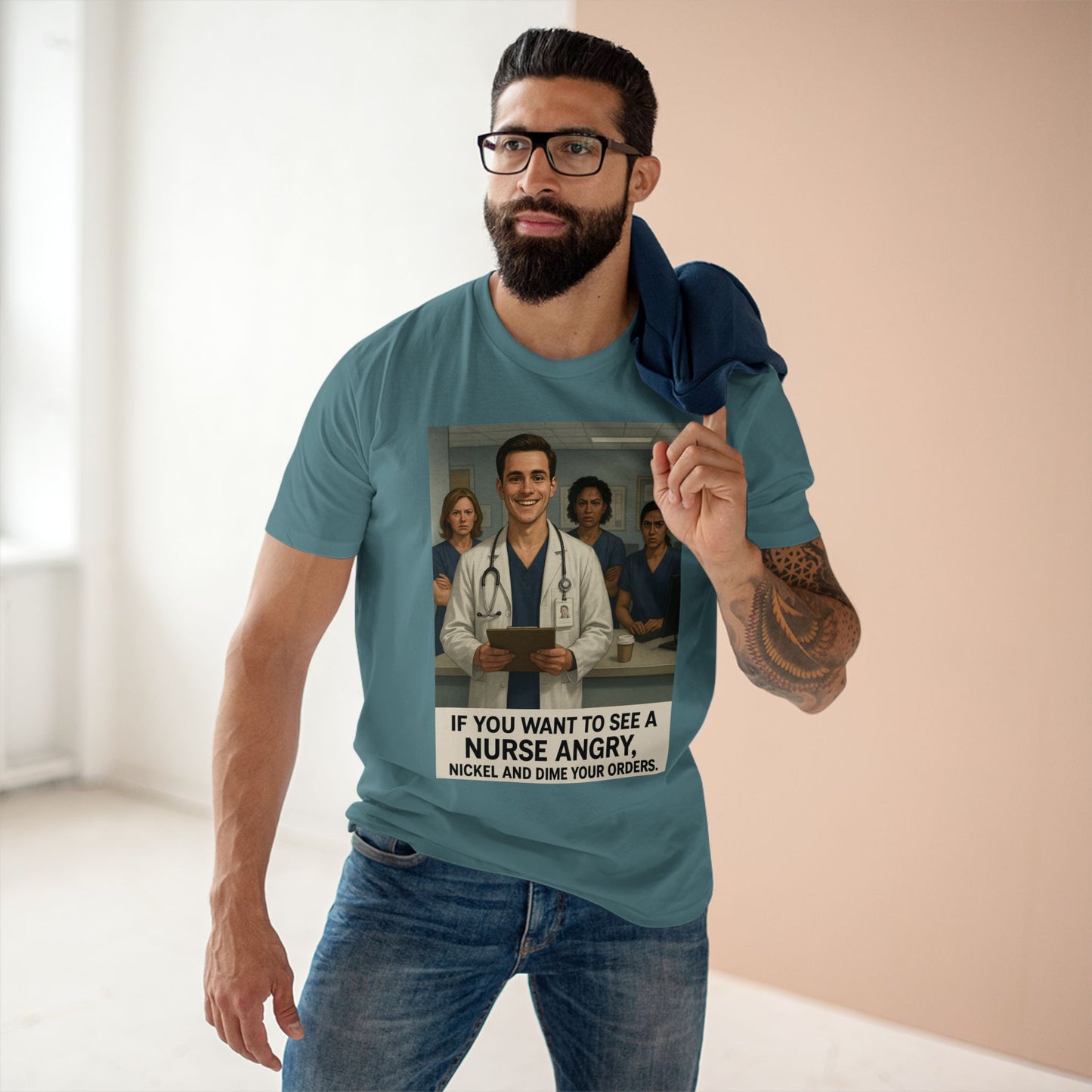If You Want to See a Nurse Angry Tee