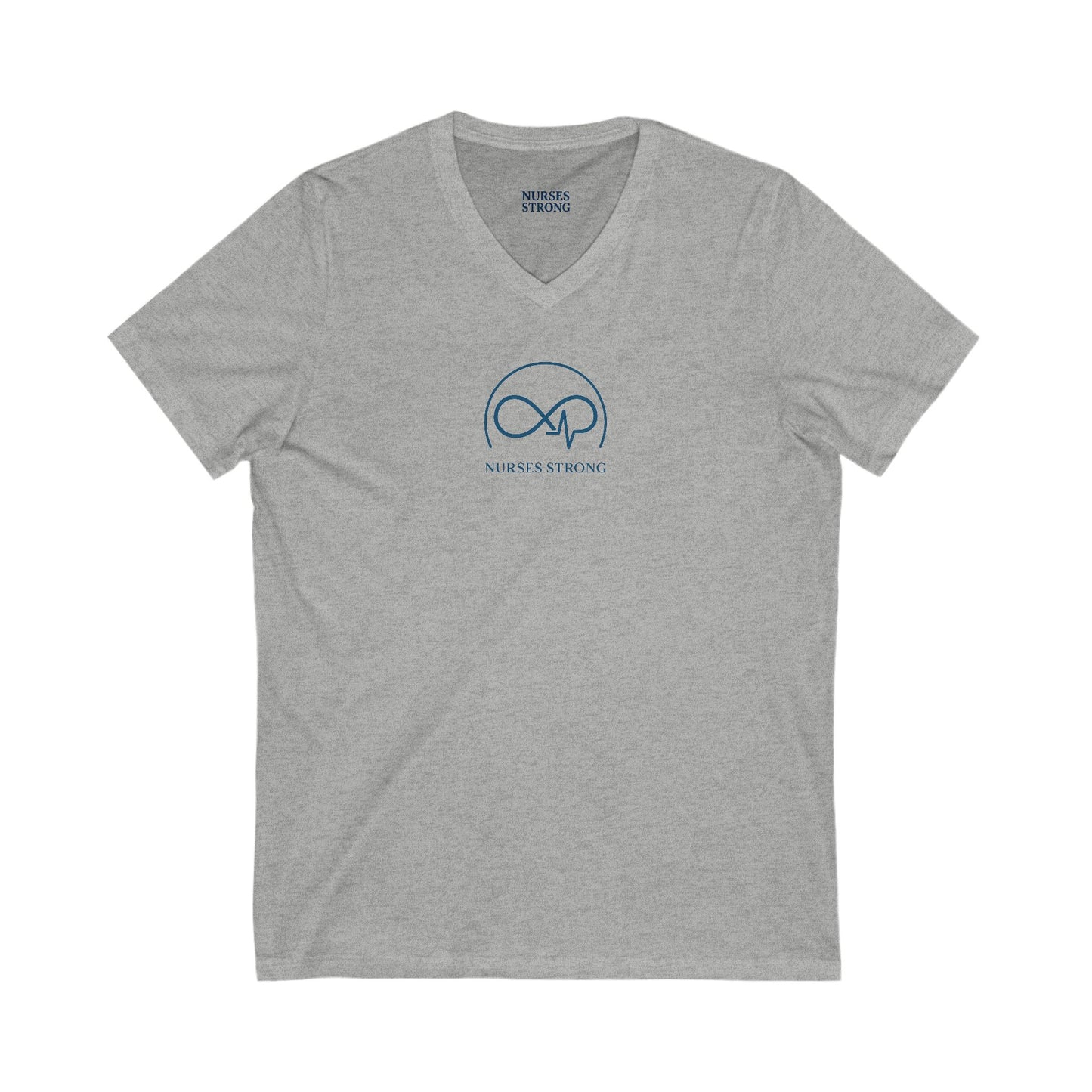 Infinity V-Neck Tee for Casual Wear