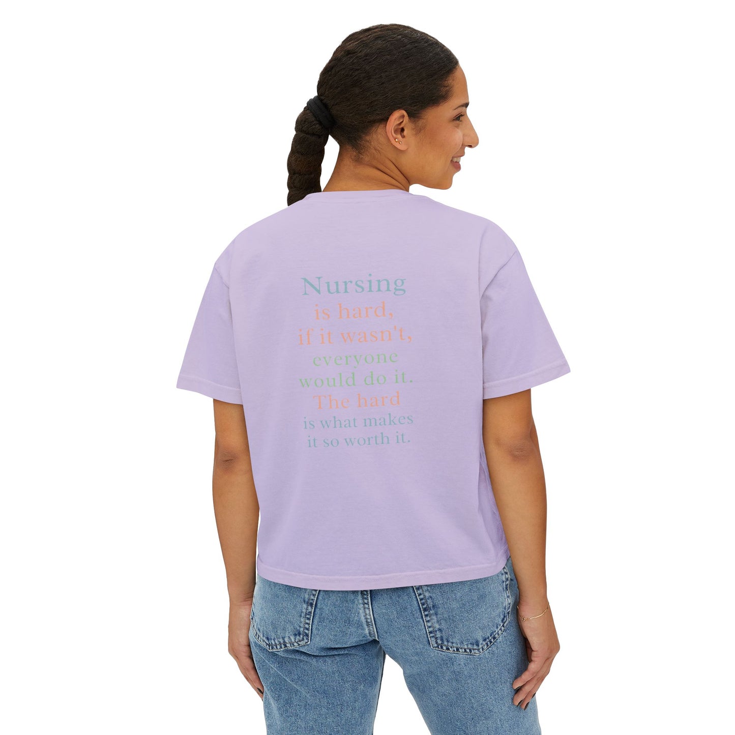 Inspirational Tee, Cute Nursing T-Shirt