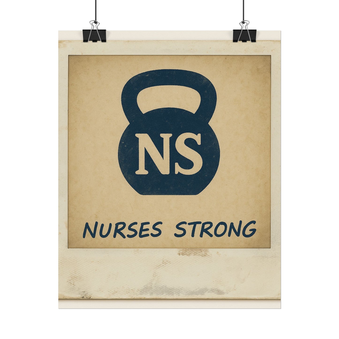 Nurse Strength Rolled Posters, Motivational Wall Art, Inspirational Decor, Gifts for Nurses, Health Care Appreciation