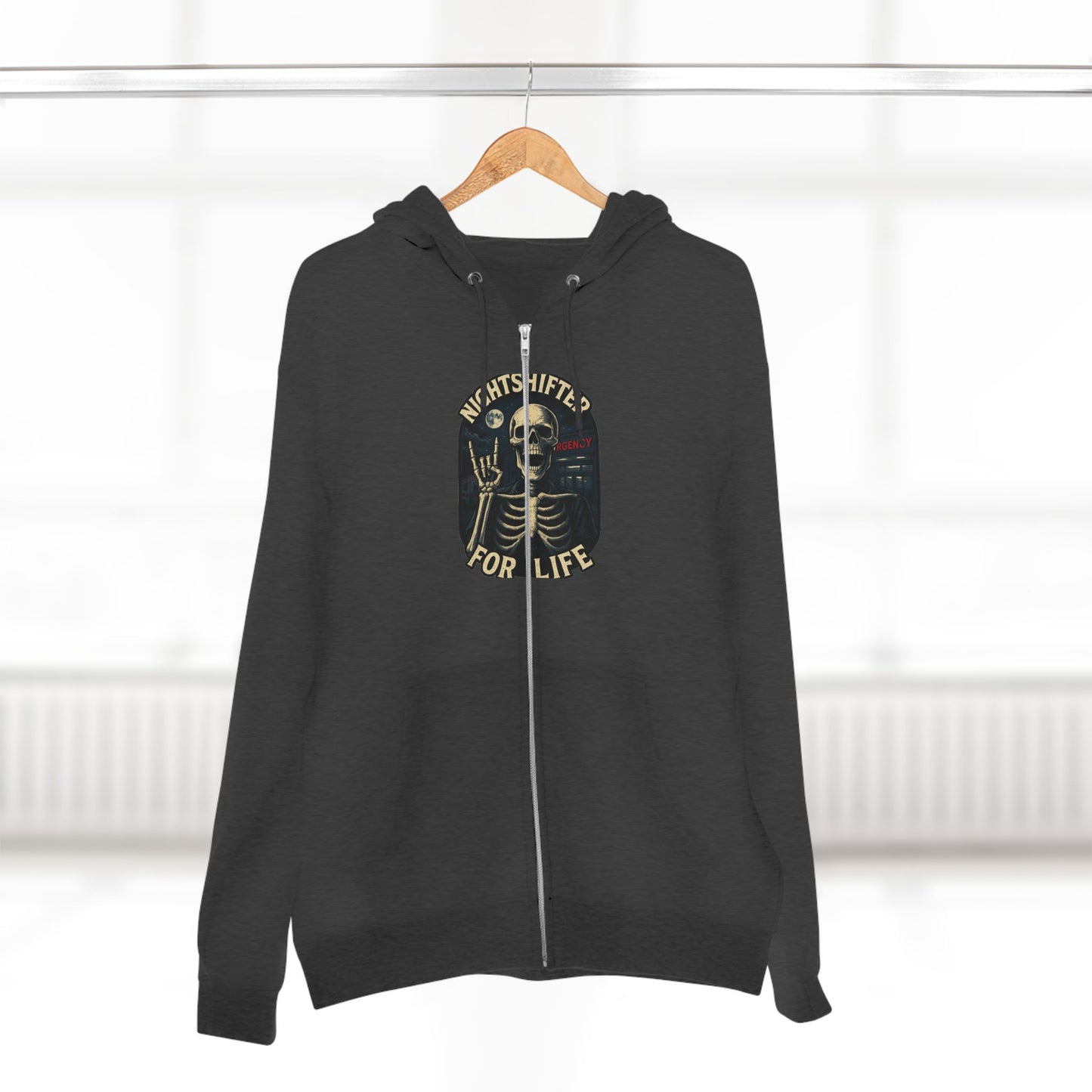 Life Shifter for Life Zip Up Hoodie for Life, Unisex Hoodie, Halloween Fashion, Casual Wear, Trendy Sweatshirt