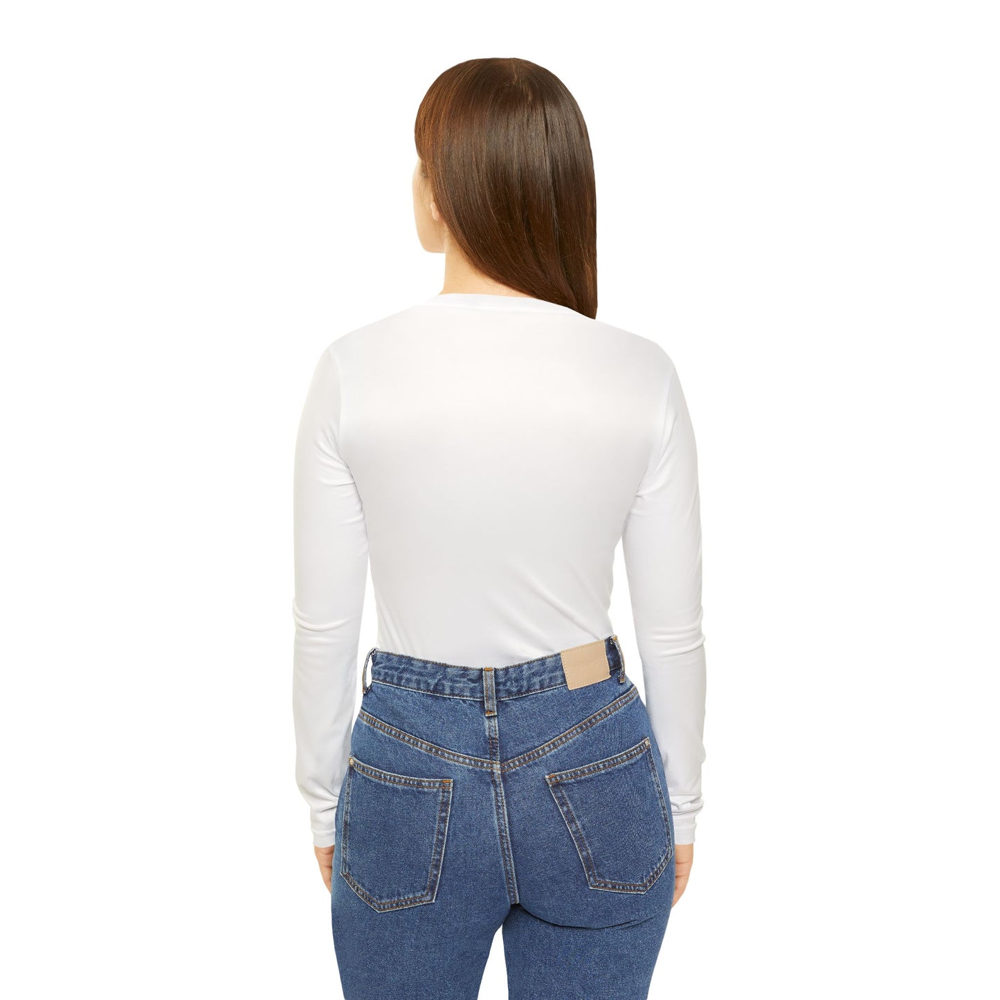 Floral Long Sleeve V-Neck Shirt, Perfect Gift for Nurses,