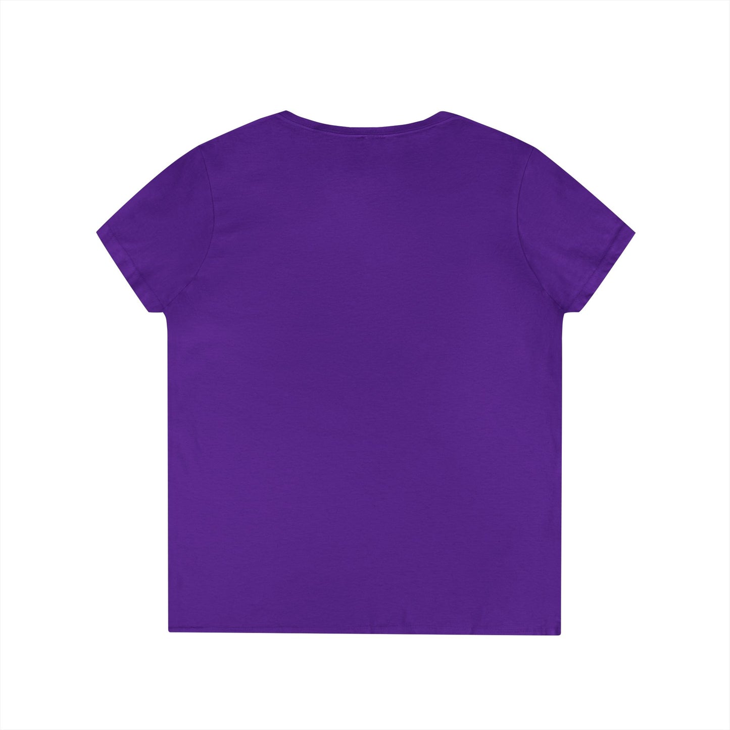 Personalized Heart NS V-Neck T-Shirt for Women, Stylish Gift, Everyday Wear, Casual Tee