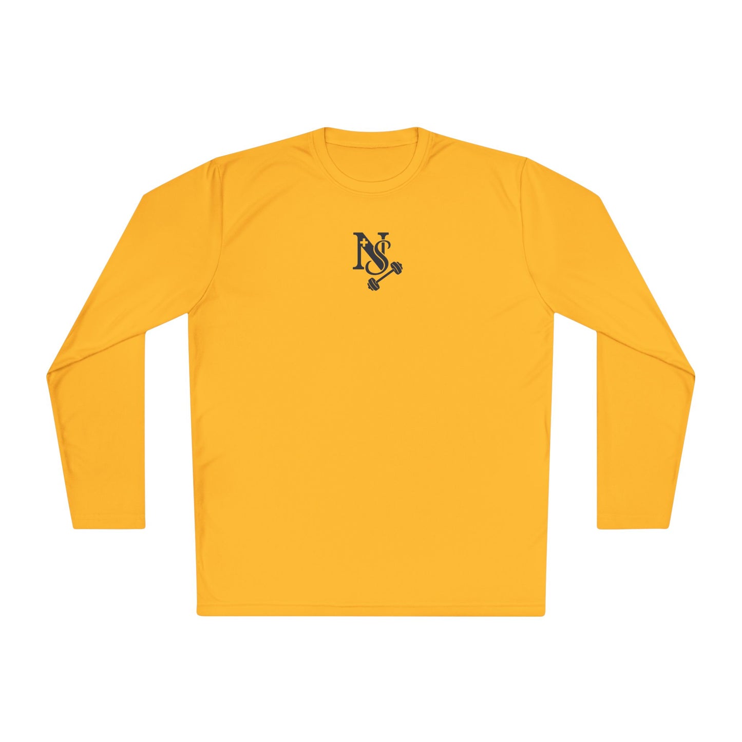 DB Cross Fitness Long Sleeve Tee, Gym Shirt, Workout Apparel, Weightlifting Top, Casual Sportswear, Active Lifestyle Clothing
