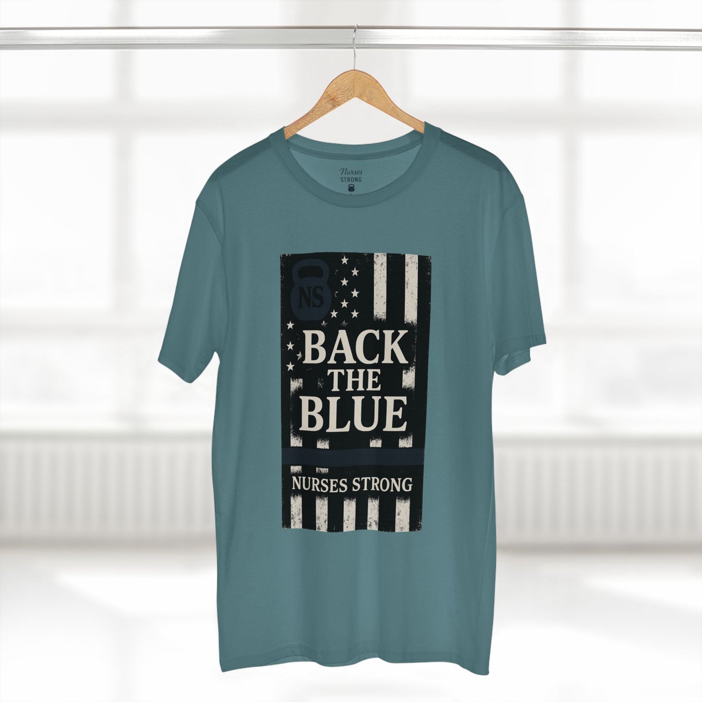Back the Blue, Nurse Support Tee, Casual Wear