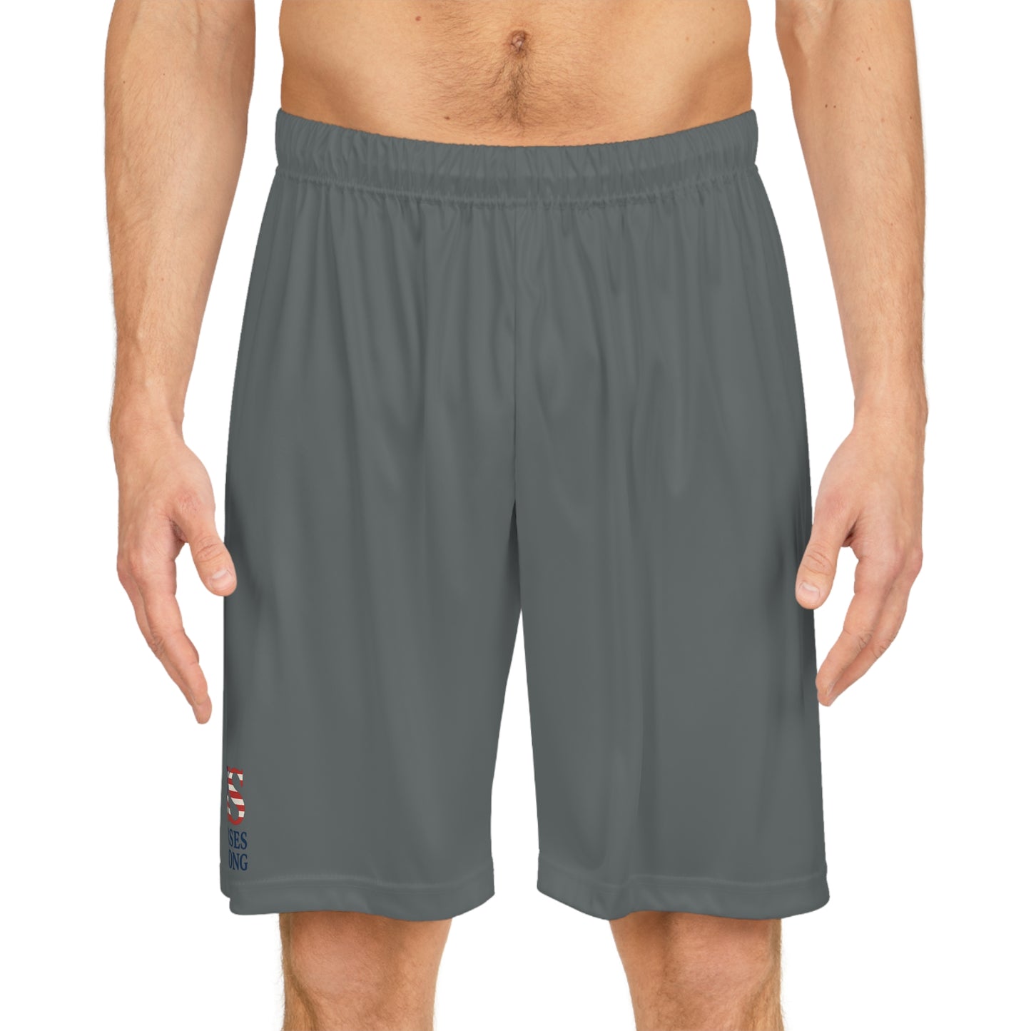 Nurse Strong Basketball Shorts, Athletic Gear, Gym Wear, Sports Shorts, Gift for Nurses, July 4th Apparel