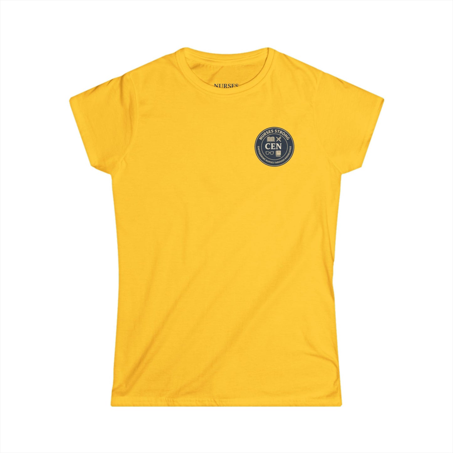 CEN Women's Graphic Tee, Casual Wear, Fitness Apparel, Everyday T-Shirt, Gift for Her, Holiday Gift