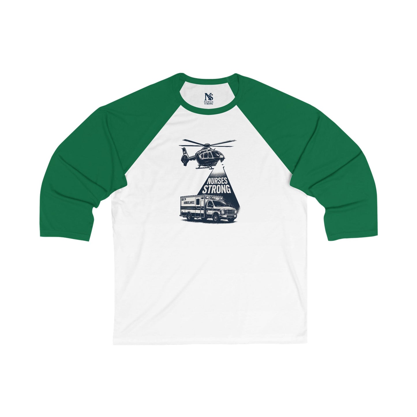 Baseball Tee | NS Casual 3/4 Sleeve Tee