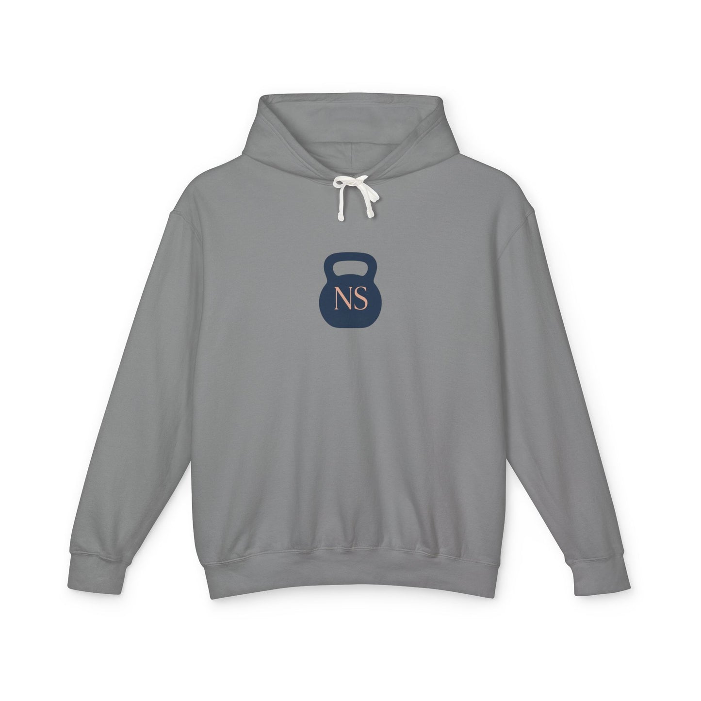 Navy/Rose Gold Kb Unisex Lightweight Hooded Sweatshirt