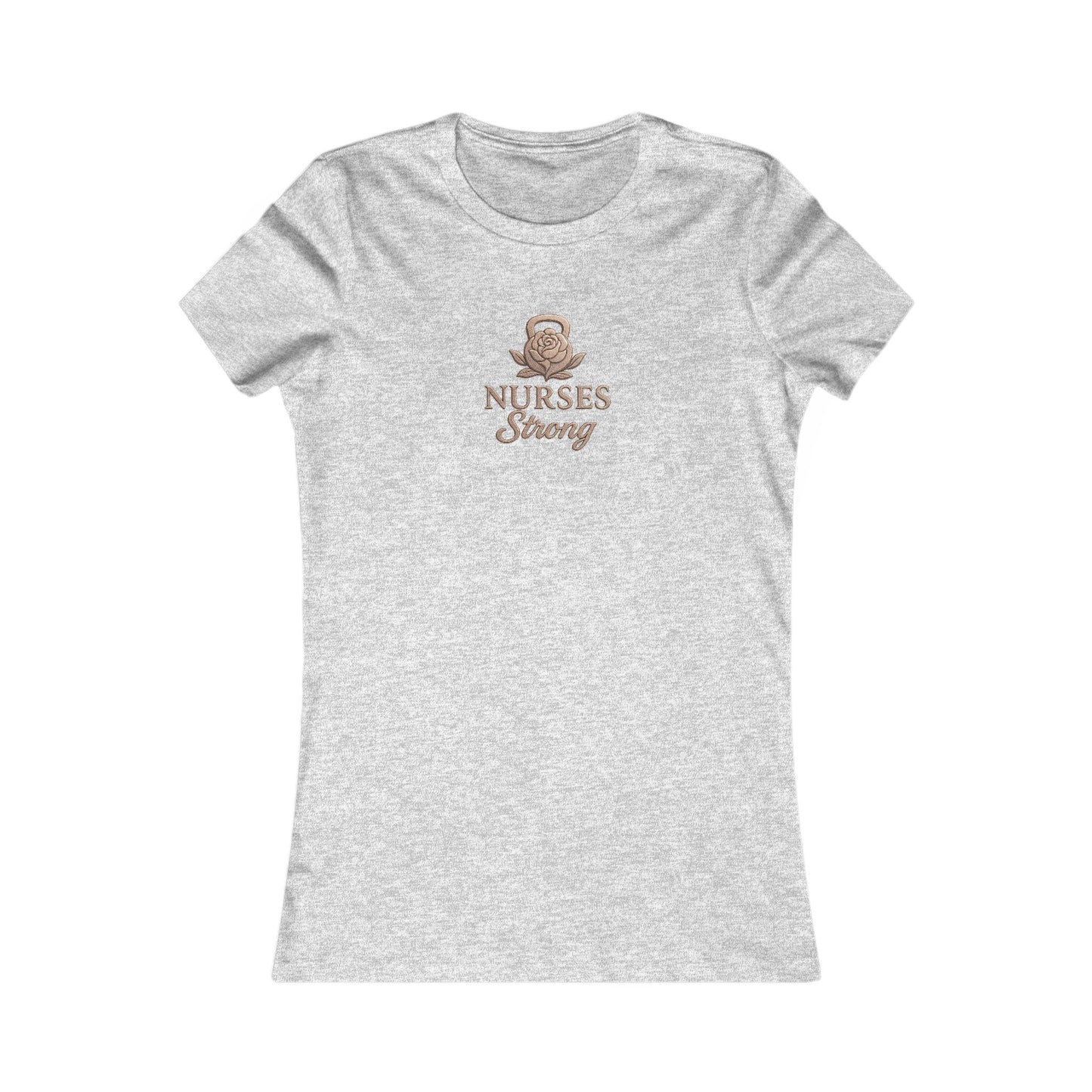 Rose Gold Nurses Strong Tee, Gift for Nurses