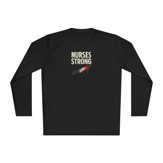 NS Horror Long Sleeve Tee, Horror Movie Shirt, Unisex Tee, Gift for Nurses