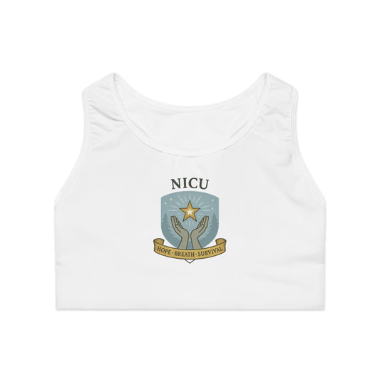 NICU Sports Bra (AOP)