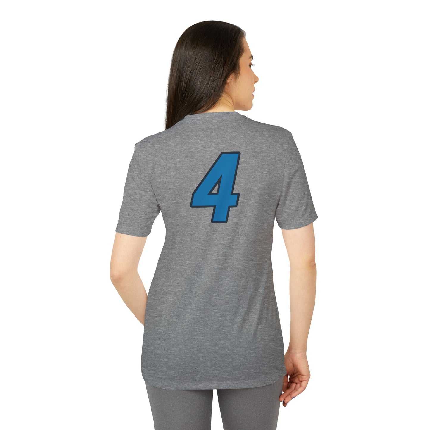 Carolina |4| Adidas Athletic Moisture Wicking Tee