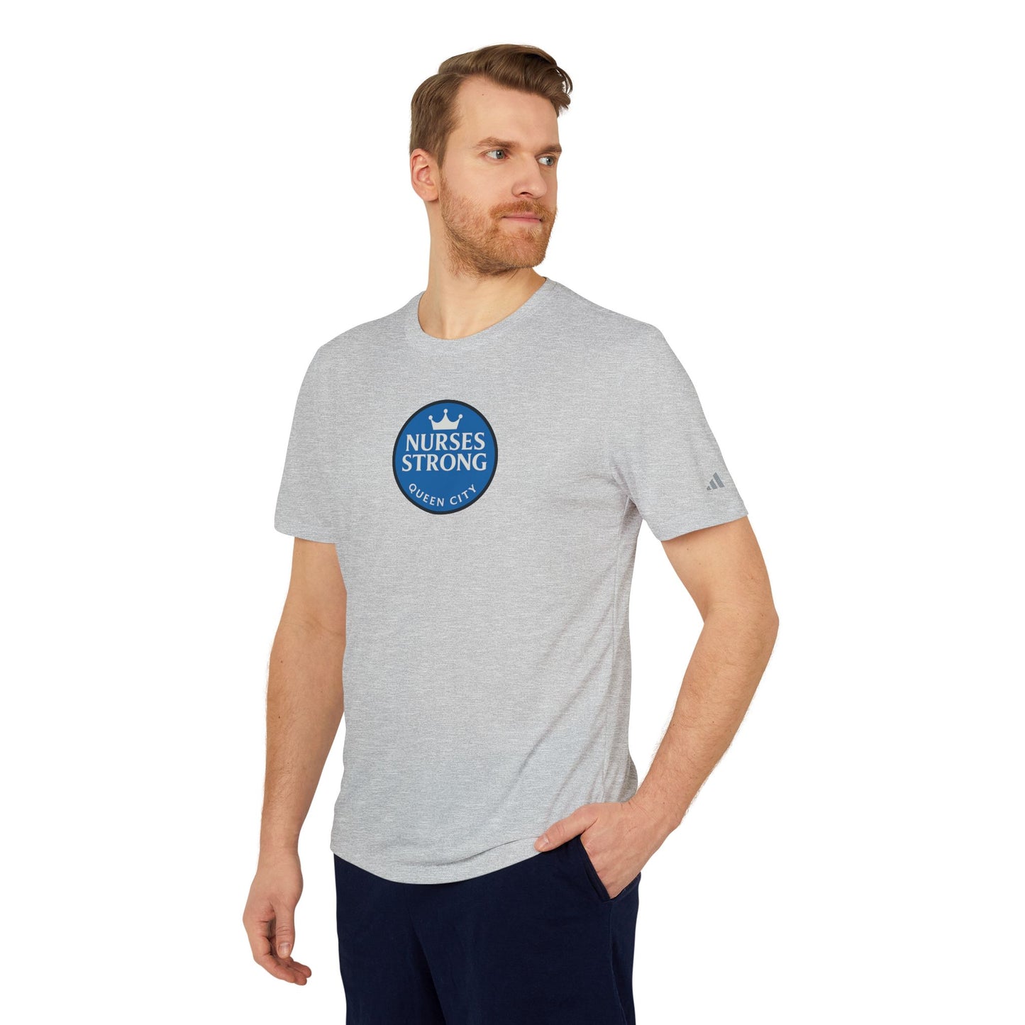 Adidas Queen City NS Sport T-shirt | Athletic Tee, Gifts for Nurses, Fitness Apparel, Casual Wear