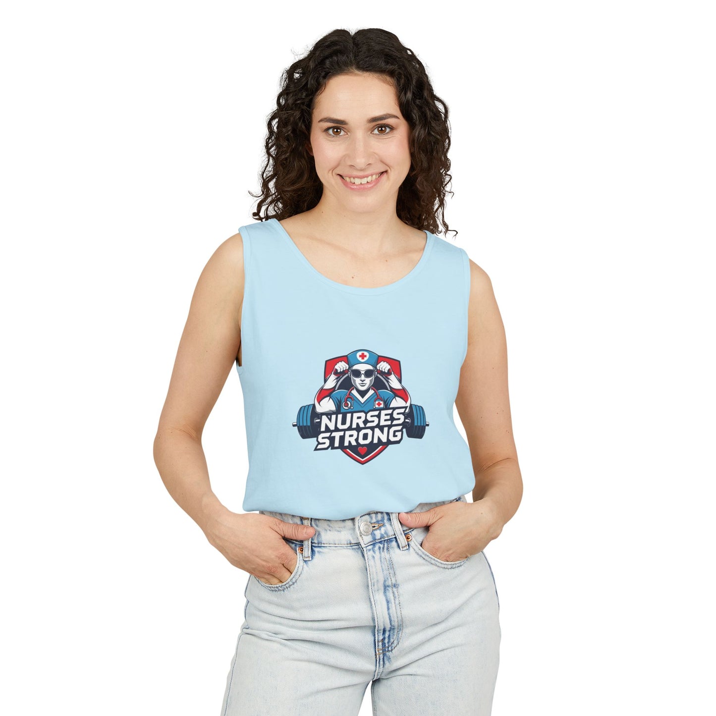 Nurse Strength Tank Top - Perfect Gift for Healthcare Workers, Gym Wear, Motivational Fitness Top, Nursing Appreciation Day, Fitness [...]