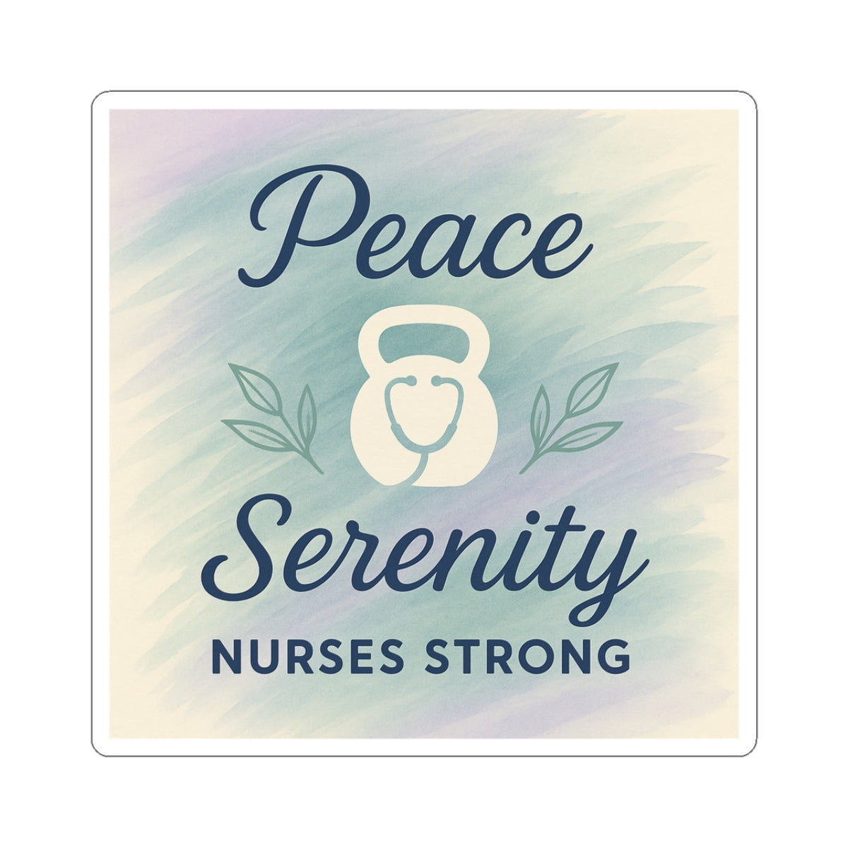 Peace Serenity Sticker