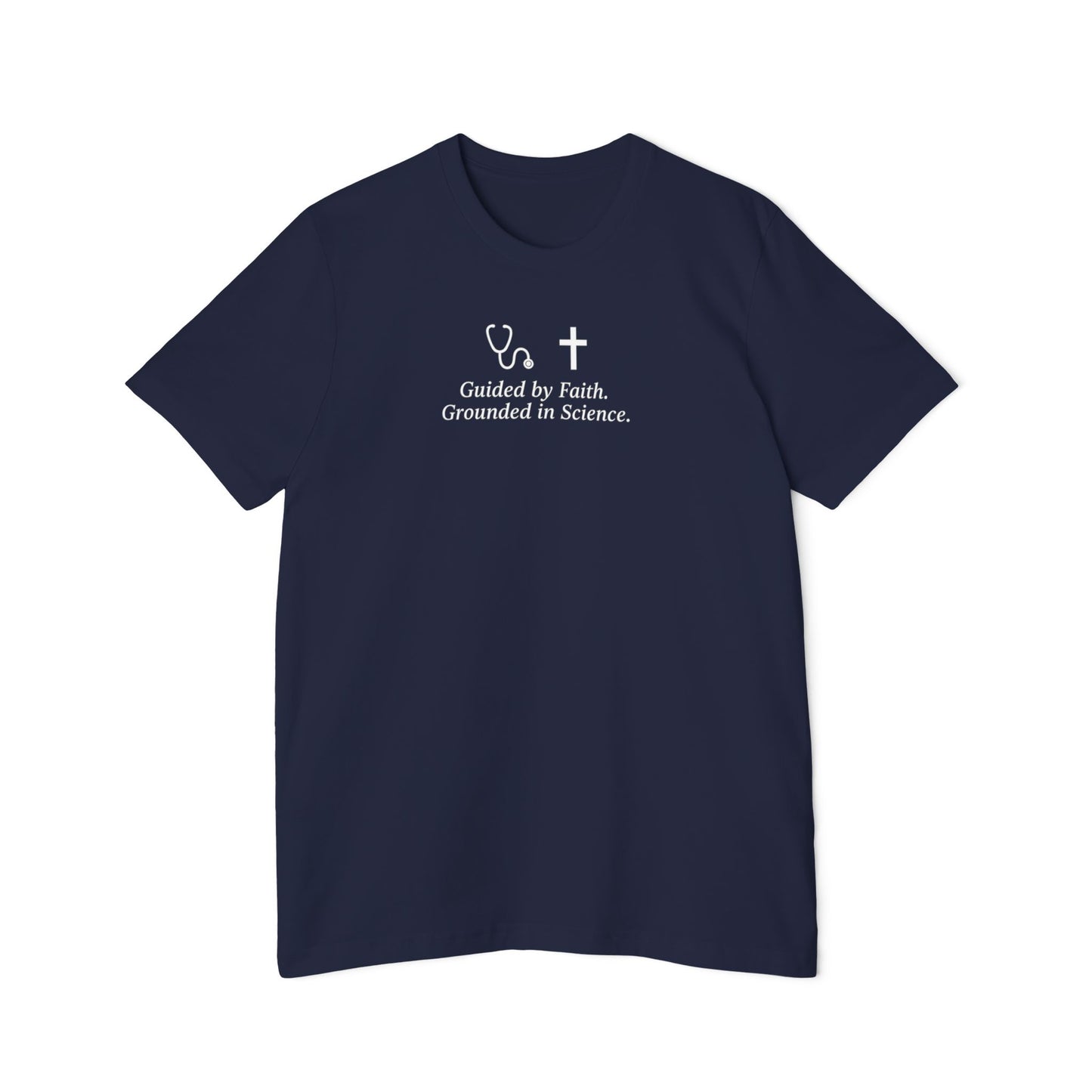 Faith and Science T-Shirt | Casual Wear, USA-Made