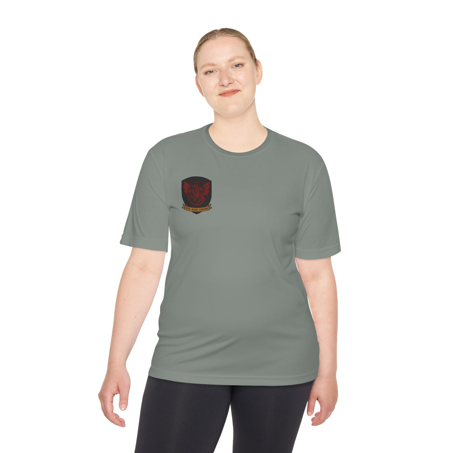 STICU Sigil Wicking Tee for Active Lifestyle, Gym Wear, Sports Shirt, Fitness Apparel, Outdoor Activities, Cool Comfort