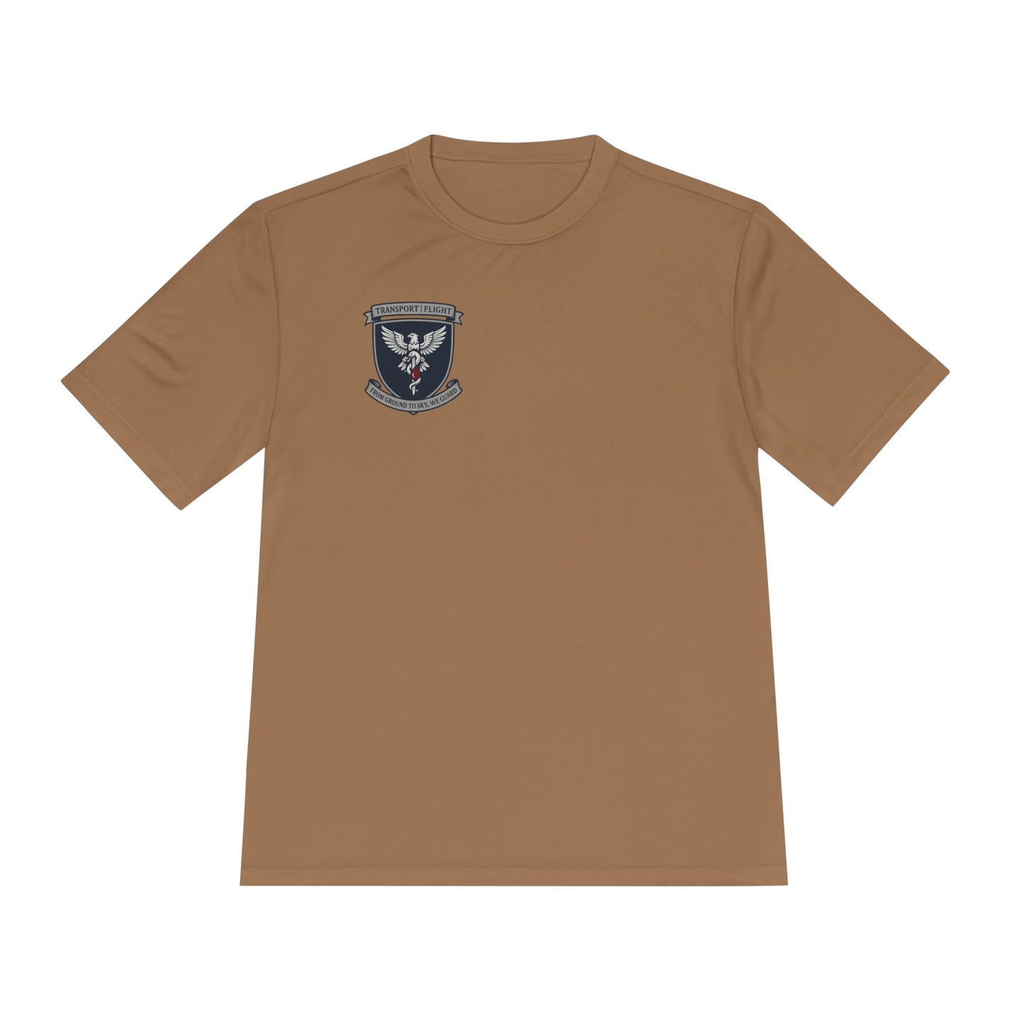 Transport/Flight Moisture Wicking Tee - Comfortable Athletic Shirt, Fitness Wear, Active Lifestyle, Sports Apparel, Workout Top