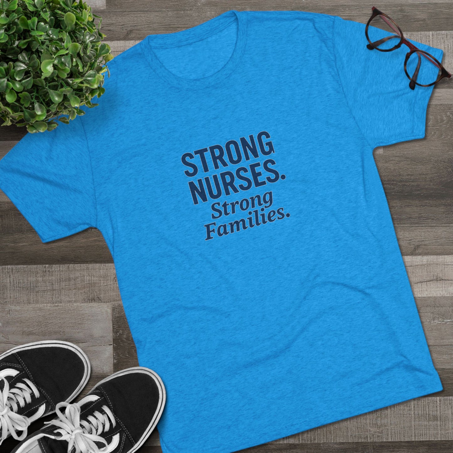 Strong Nurses Unisex Tri-Blend Tee | Nurse Appreciation Gift, Healthcare Staff Shirt, Inspirational Crew Neck, Medical Professional [...]