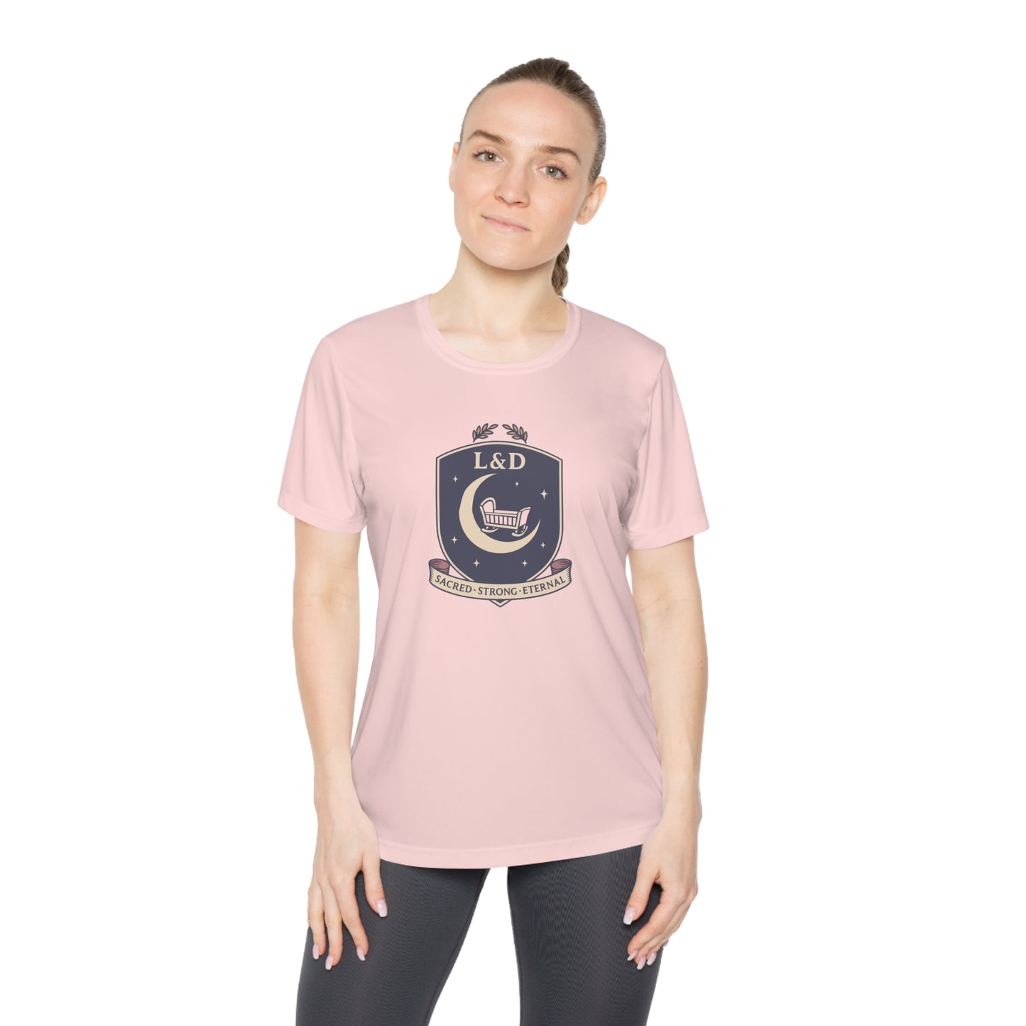 Competitor Tee, Ladies Athletic Shirt, Running Tee, Sportswear Top, Gym T-Shirt, Gifts for Athletes