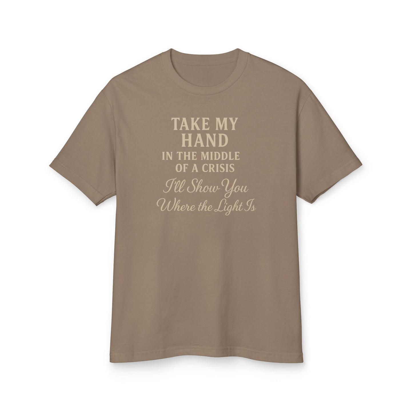 Take my Hand | Unisex Heavyweight Cotton Shirt