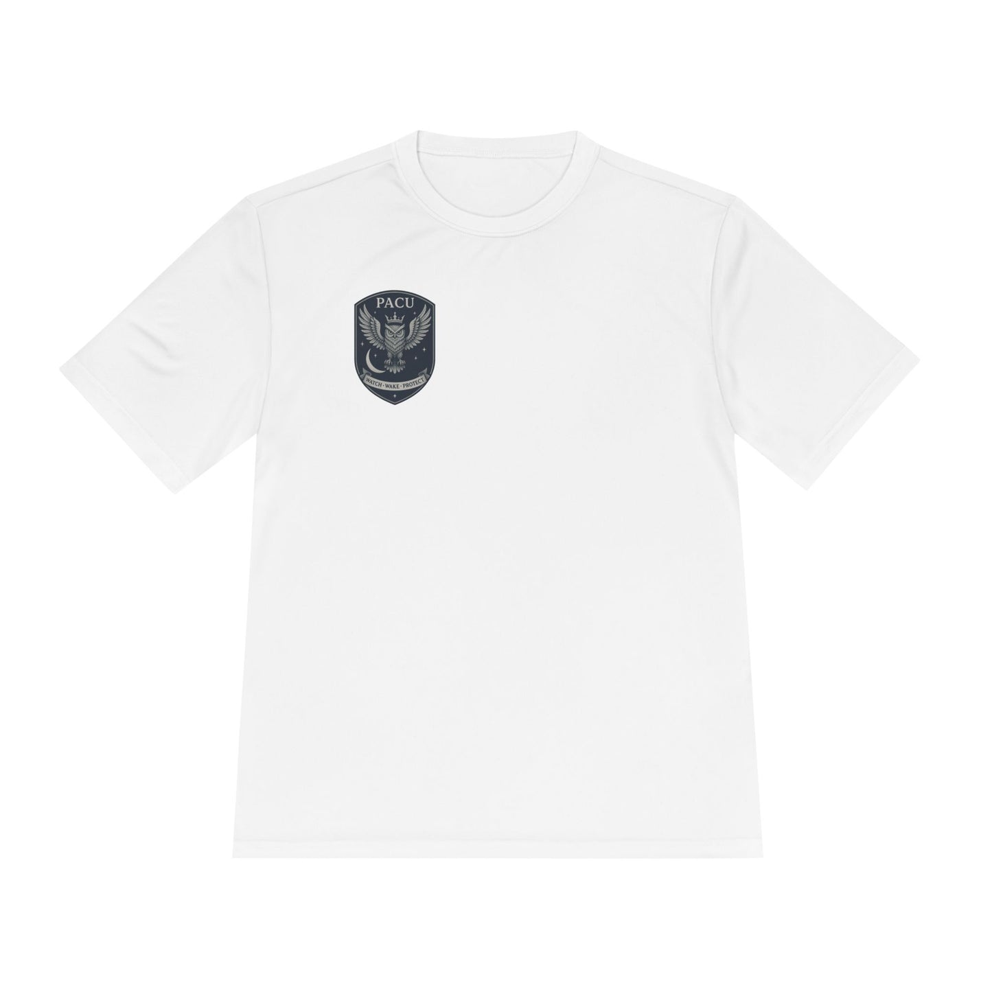 PACU Sigil Wicking Tee with PACU Eagle Emblem, Lightweight Athletic Shirt, Outdoor Activewear, Gym Tee, Perfect for Sports and Training
