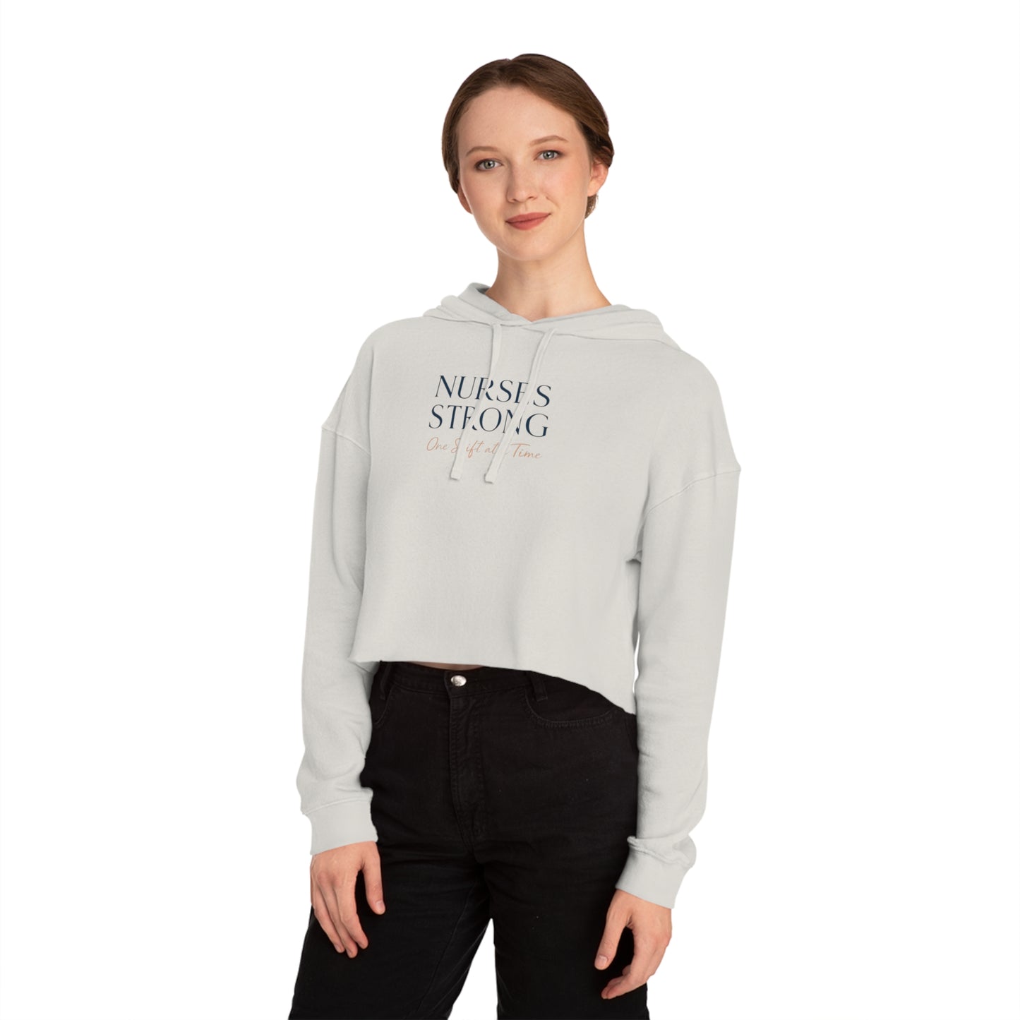 Nurses Strong Elegant Navy/Rose Gold Script, Casual Wear