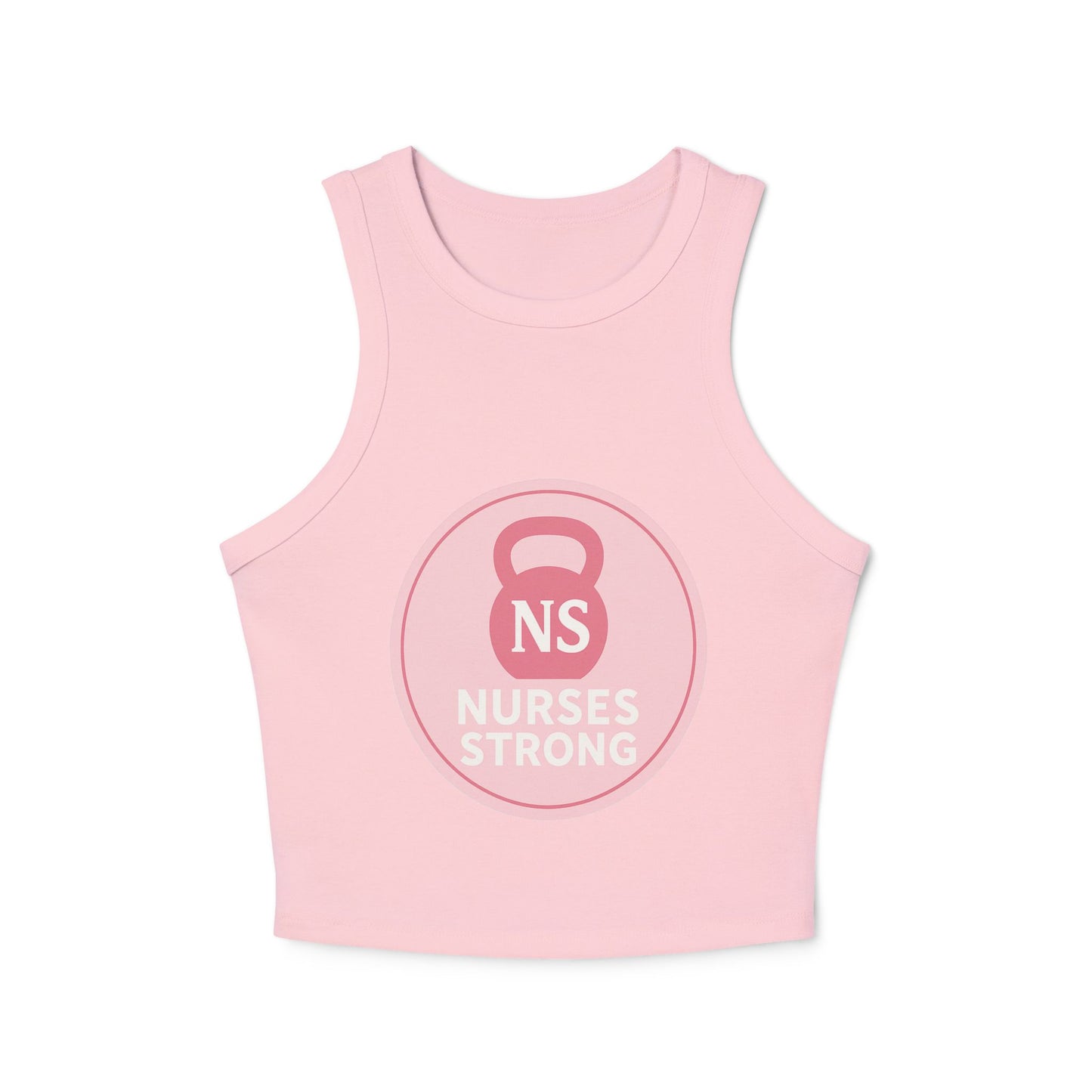 Nurse Strong KB Logo Tank Top - Motivational Workout Top for Health Workers, Gift for Nurses, Fitness Apparel, Casual Wear, Athletic Tank