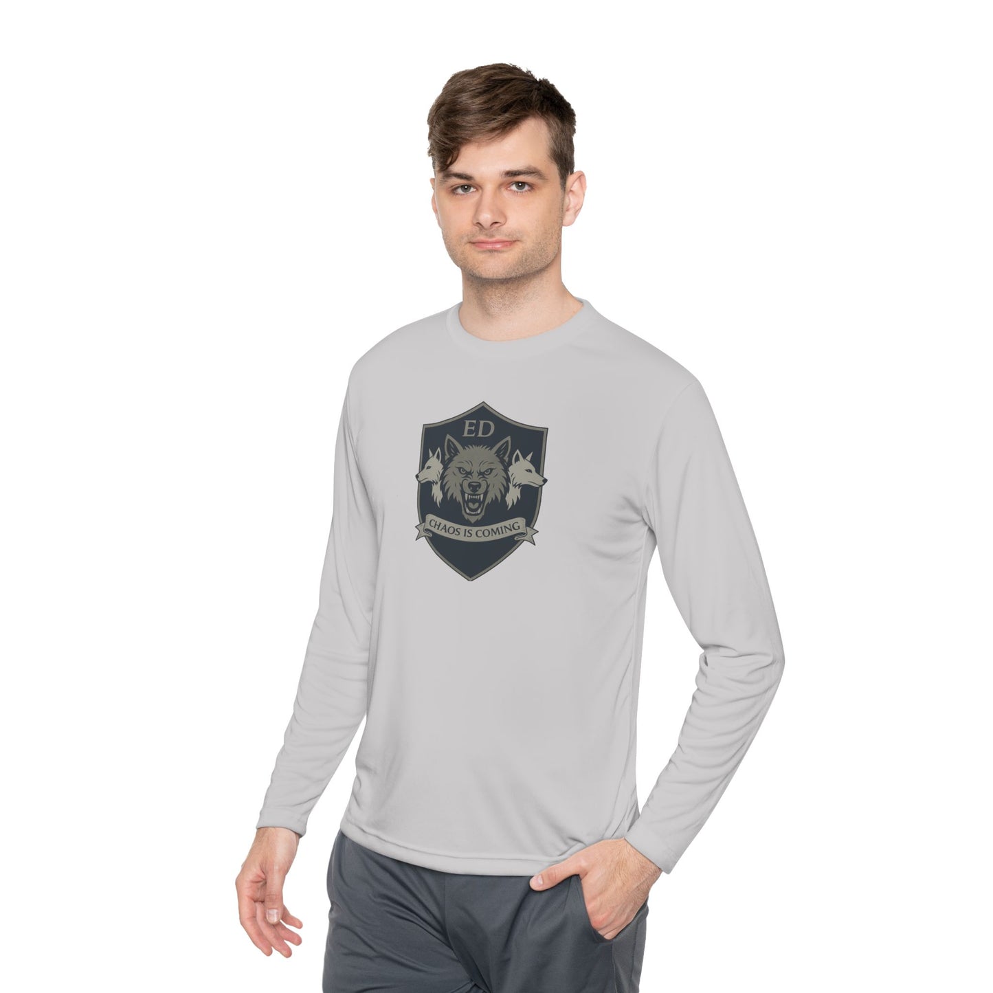 Chaos is Coming -Ready Unisex Long Sleeve Tee, Outdoorsy Shirt, Camping Gear, Gift for Nature Lovers, Hiking Tee