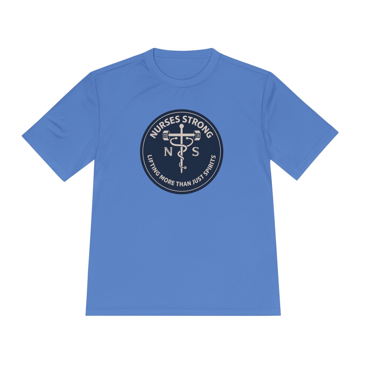 Nurses Strong Performance Tee | Gift for Healthcare Workers, Athletic Shirt, Appreciation Gift, Fitness Apparel, Nursing Student Tee