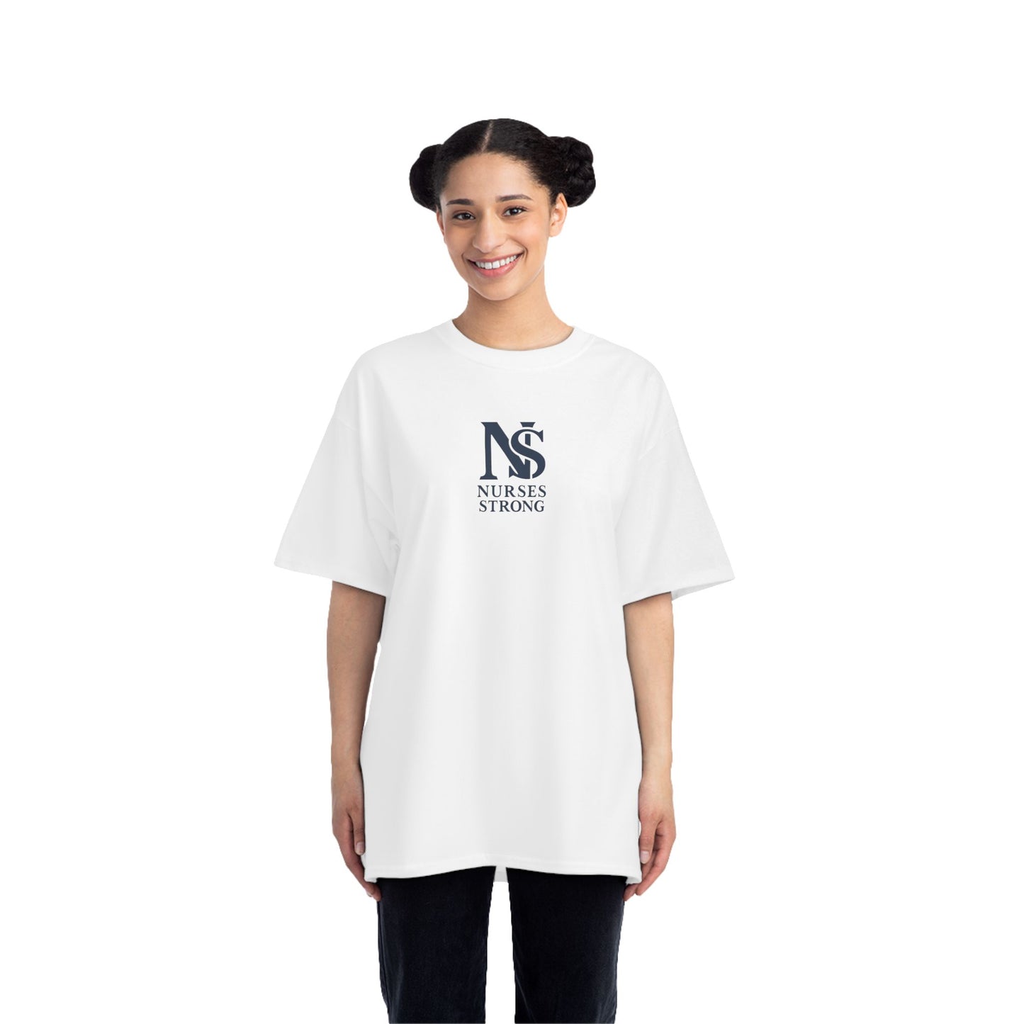 Nurses Strong Short-Sleeve T-Shirt, Workout Shirt, Gift for Nurses, Healthcare Apparel, Patient Care Tee, Medical Team Wear