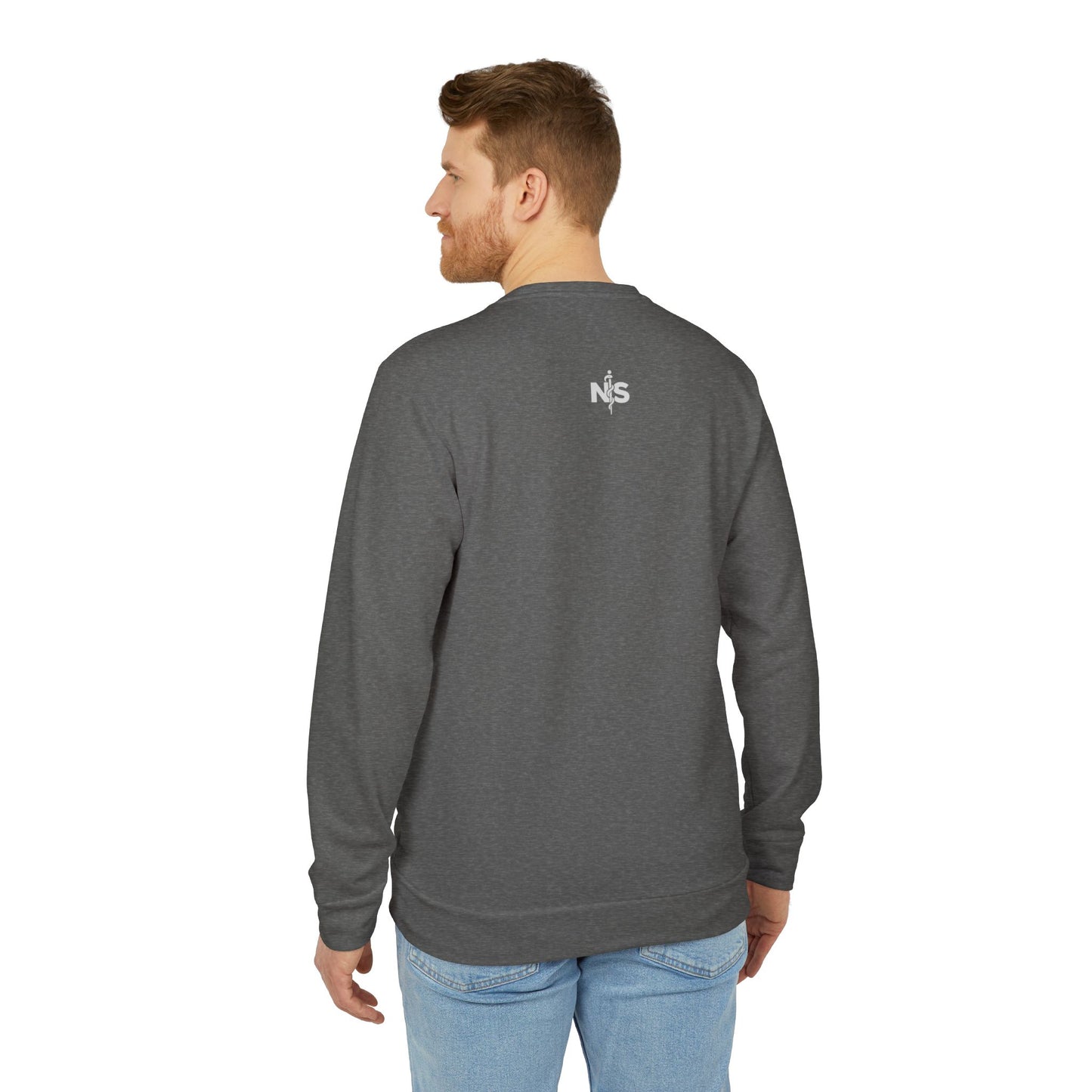 Adidas Caduceus Cozy Unisex Fleece Sweatshirt for Everyday Comfort, Streetwear Style, Casual Wear, Gift for Him/Her, Trendy Outerwear