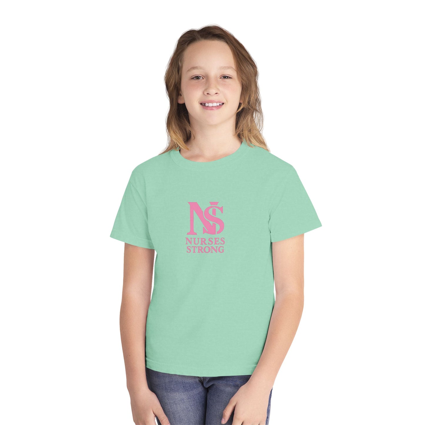 Nurses Strong Youth Tee, Inspirational Shirt for Future Nurses, Motivational Gift, Medical Student Apparel, Health Care T-Shirt