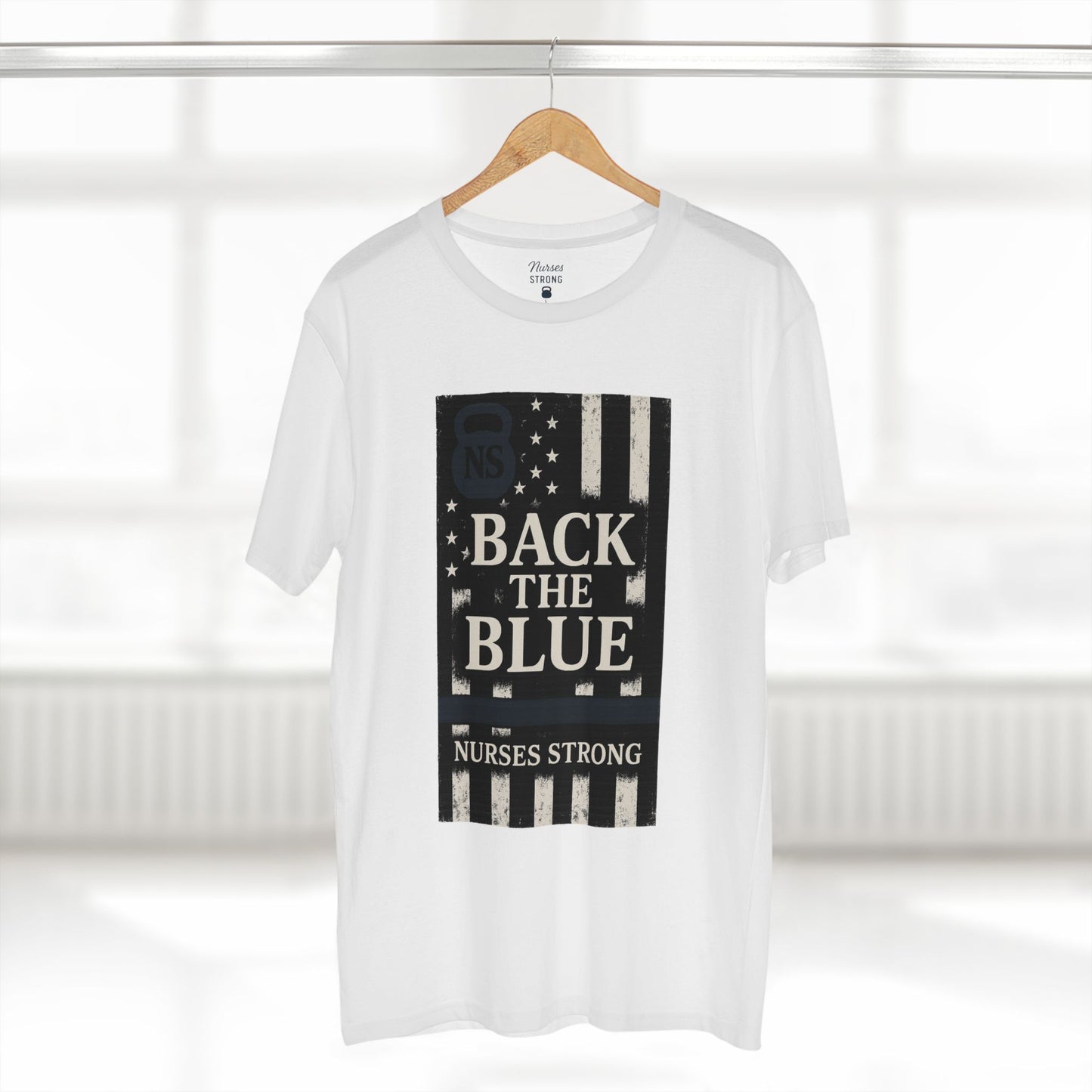 Back the Blue, Nurse Support Tee, Casual Wear