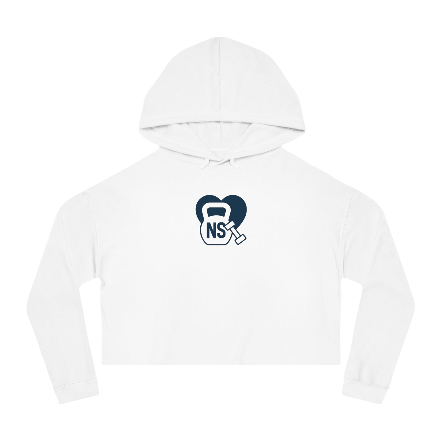Nurse Strong Cropped Hoodie, Fitness Apparel, Workout Sweatshirt, Nurse Gift, Workout Motivation