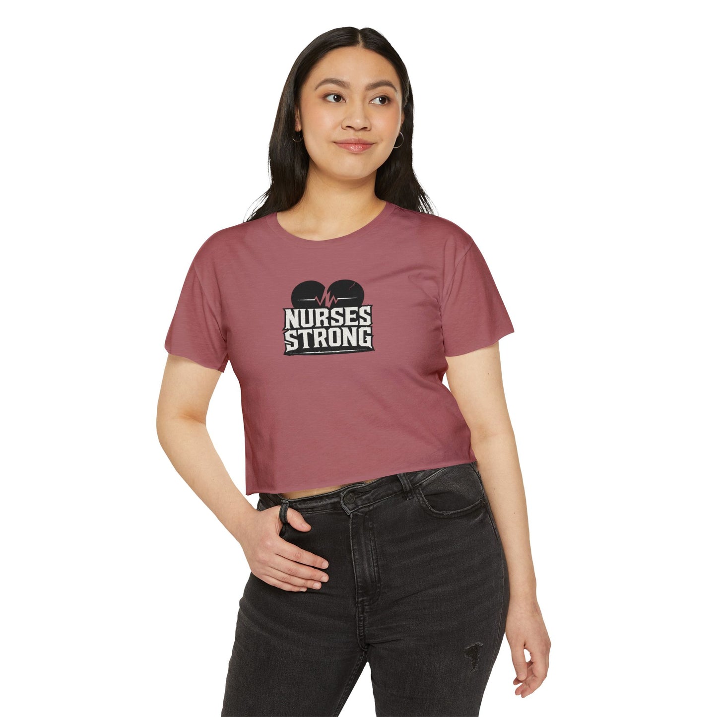 When We Were Young Festival Crop Top, Edgy Crop Tee
