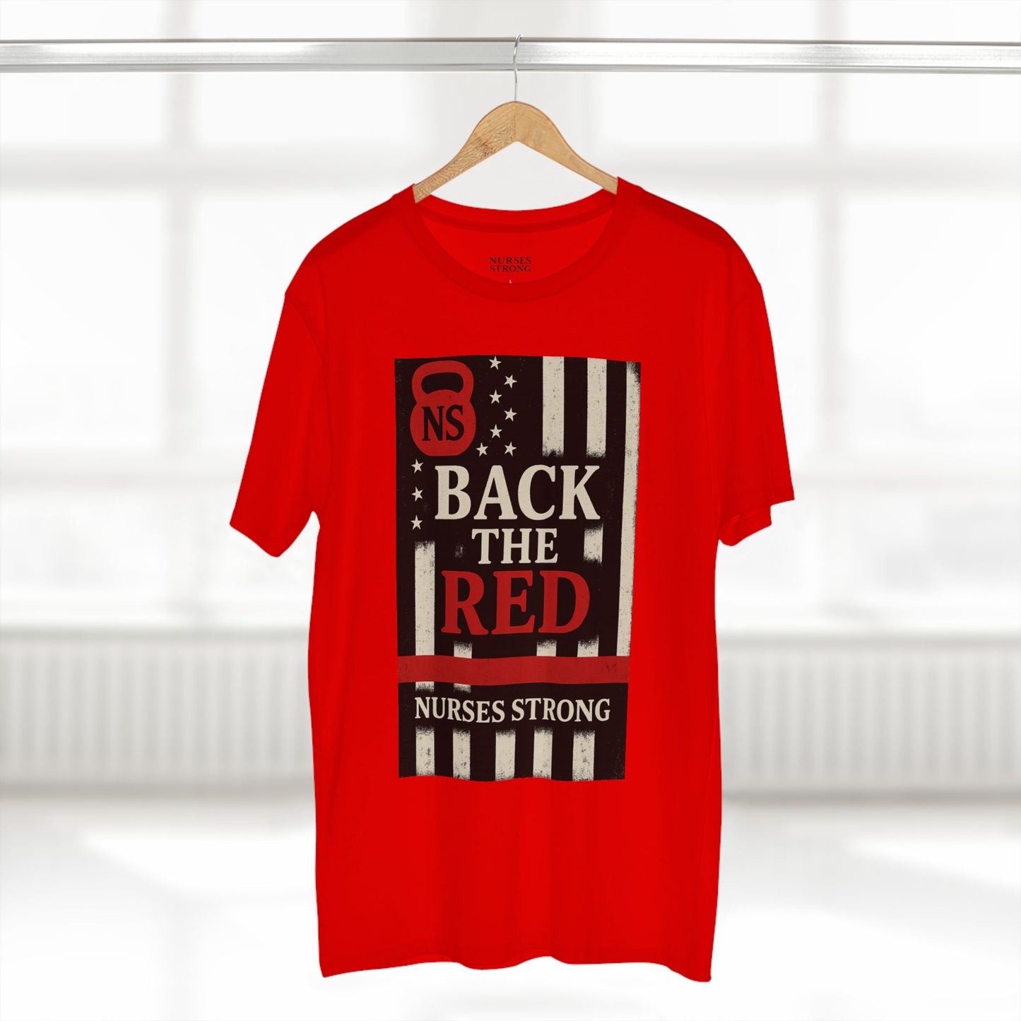 Back the Red Nurses Strong Tee