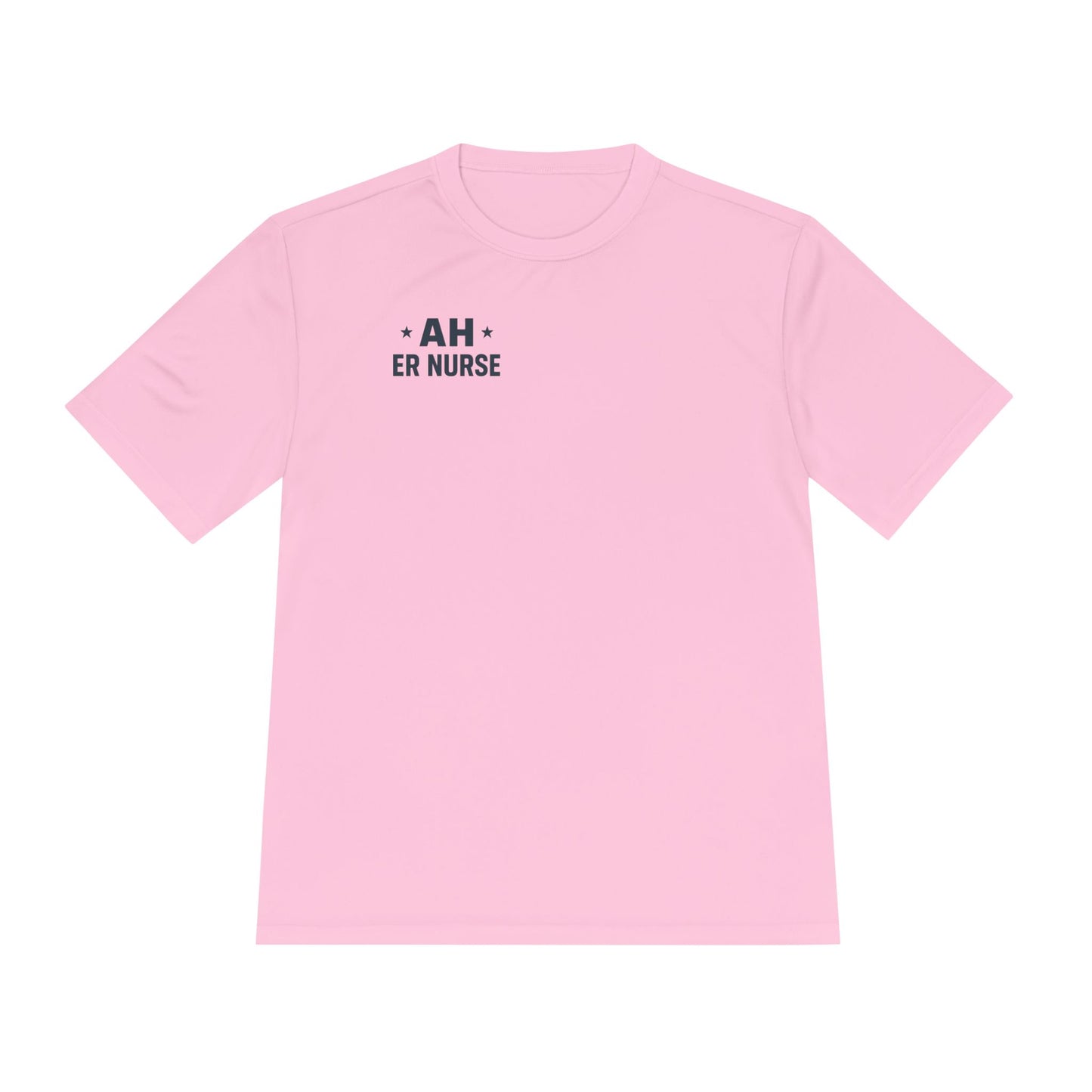 AH ER Moisture-Wicking T-Shirt for Healthcare Workers, Gifts for Nurses, Fitness Shirt, Hospital shirt, Nursing Essentials