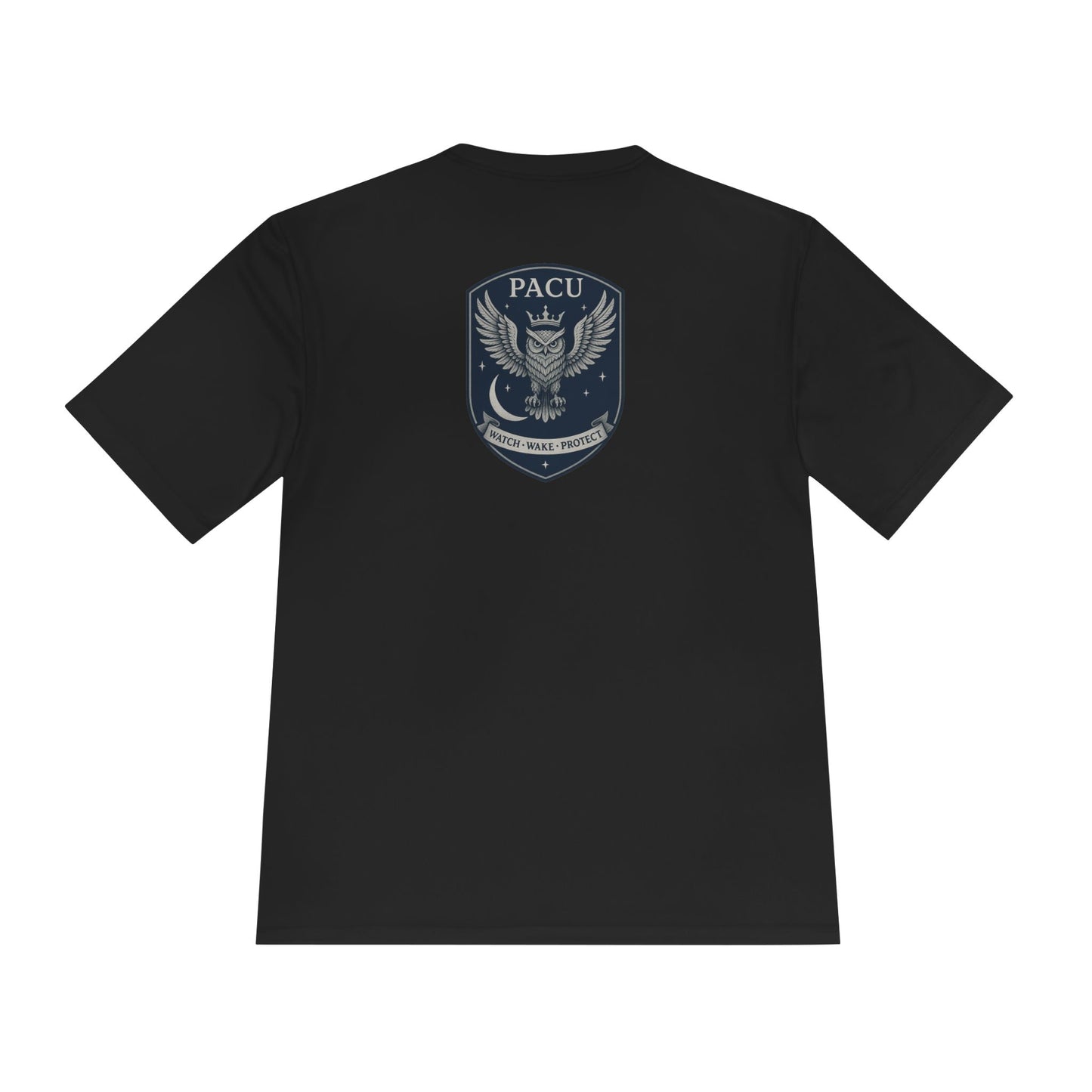 PACU Sigil Wicking Tee with PACU Eagle Emblem, Lightweight Athletic Shirt, Outdoor Activewear, Gym Tee, Perfect for Sports and Training