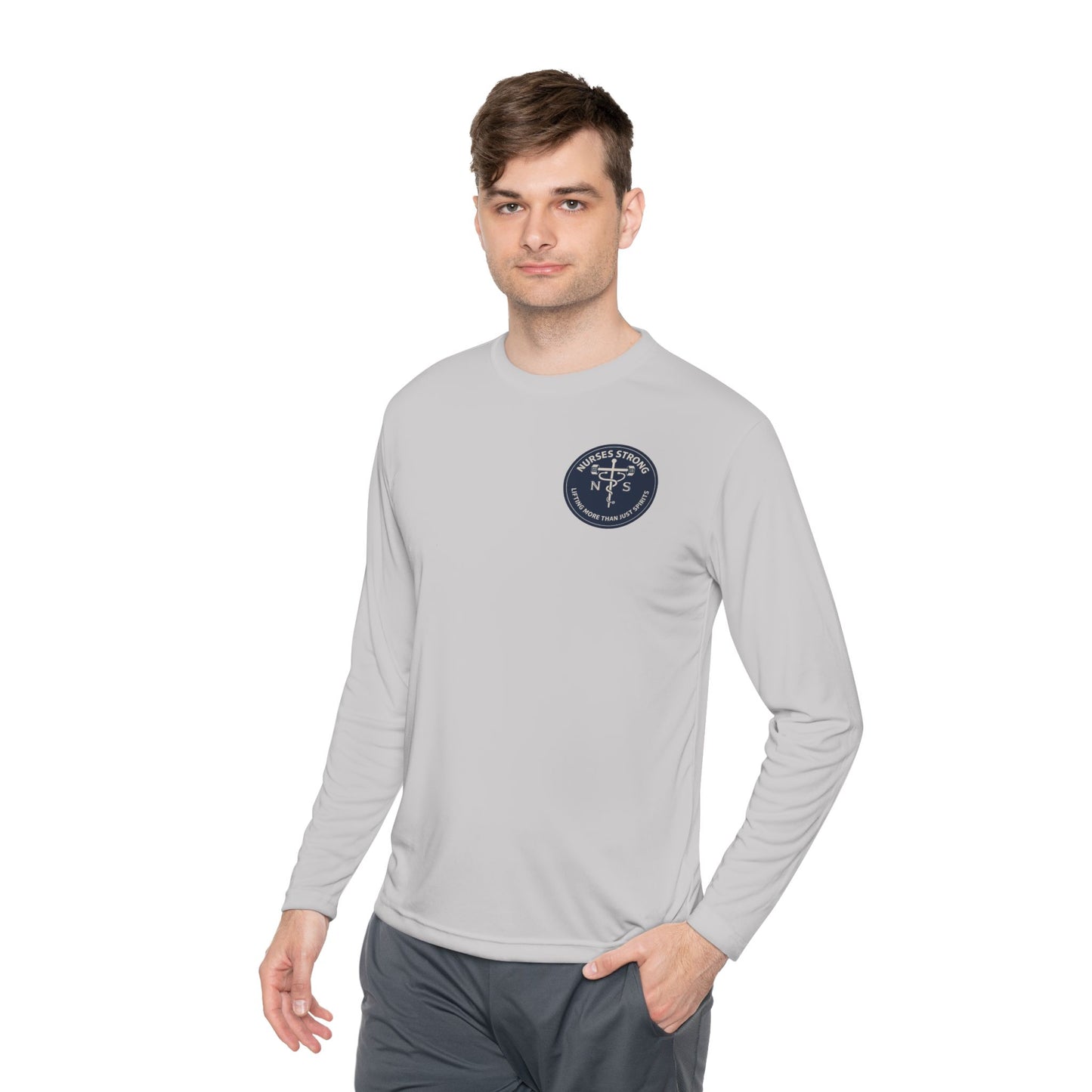Unisex Nurses Strong Long Sleeve Tee | Comfortable Tee, Gift for Nurses, Lightweight Shirt, Support Healthcare Workers, Everyday Wear