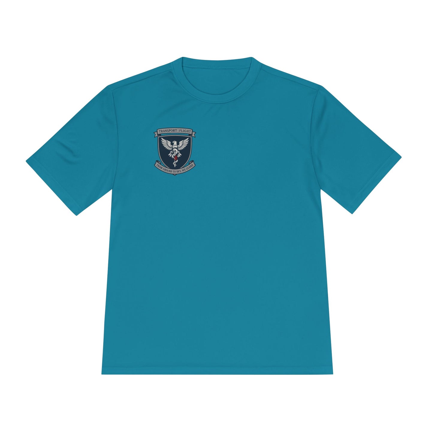 Transport/Flight Moisture Wicking Tee - Comfortable Athletic Shirt, Fitness Wear, Active Lifestyle, Sports Apparel, Workout Top
