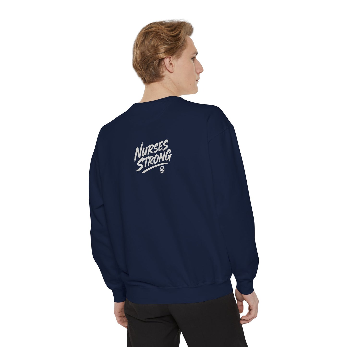 Nightshifter for Life, Unisex Sweatshirt Nurses Strong, Cozy Gift for Healthcare Workers, Casual Wear, Fall Fashion