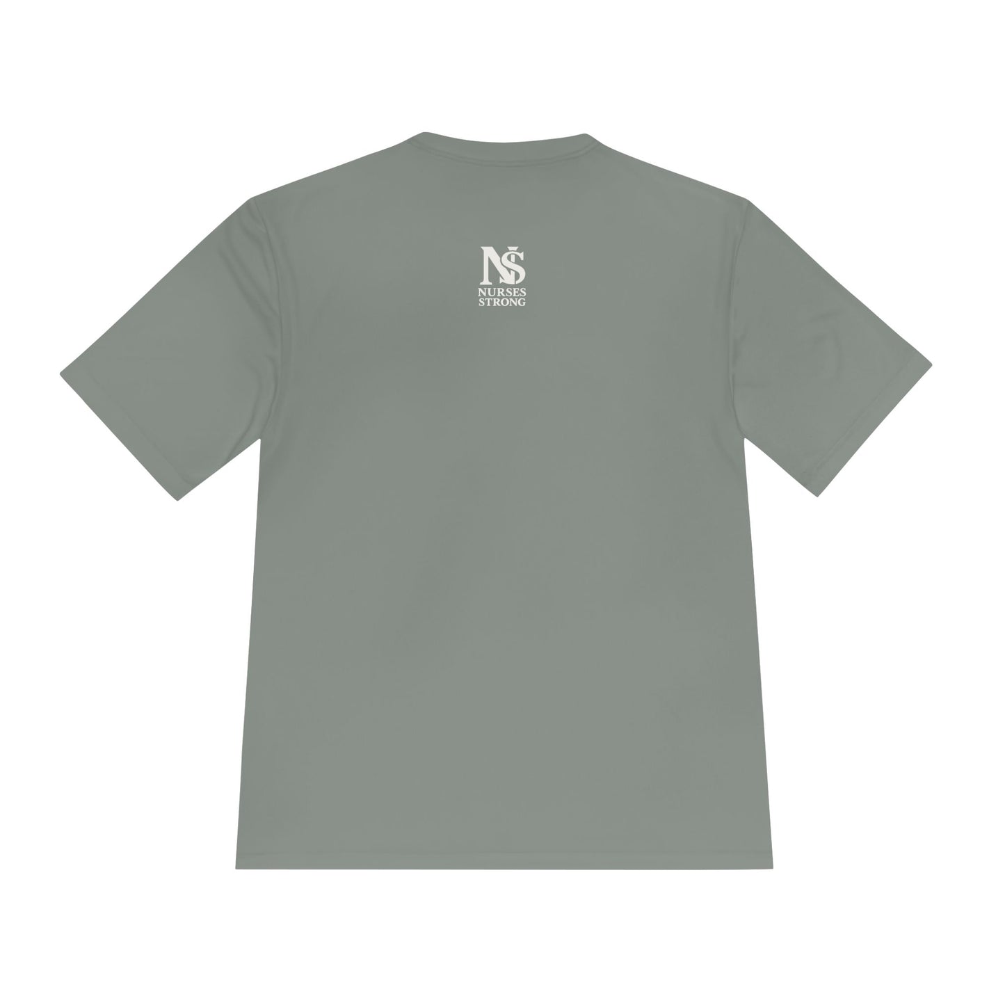 AH ER Nurse Moisture Wicking Tee, Fitness Shirt, Workout Top, Gift for Nurses, Health Care Apparel, Cool Graphic Tee