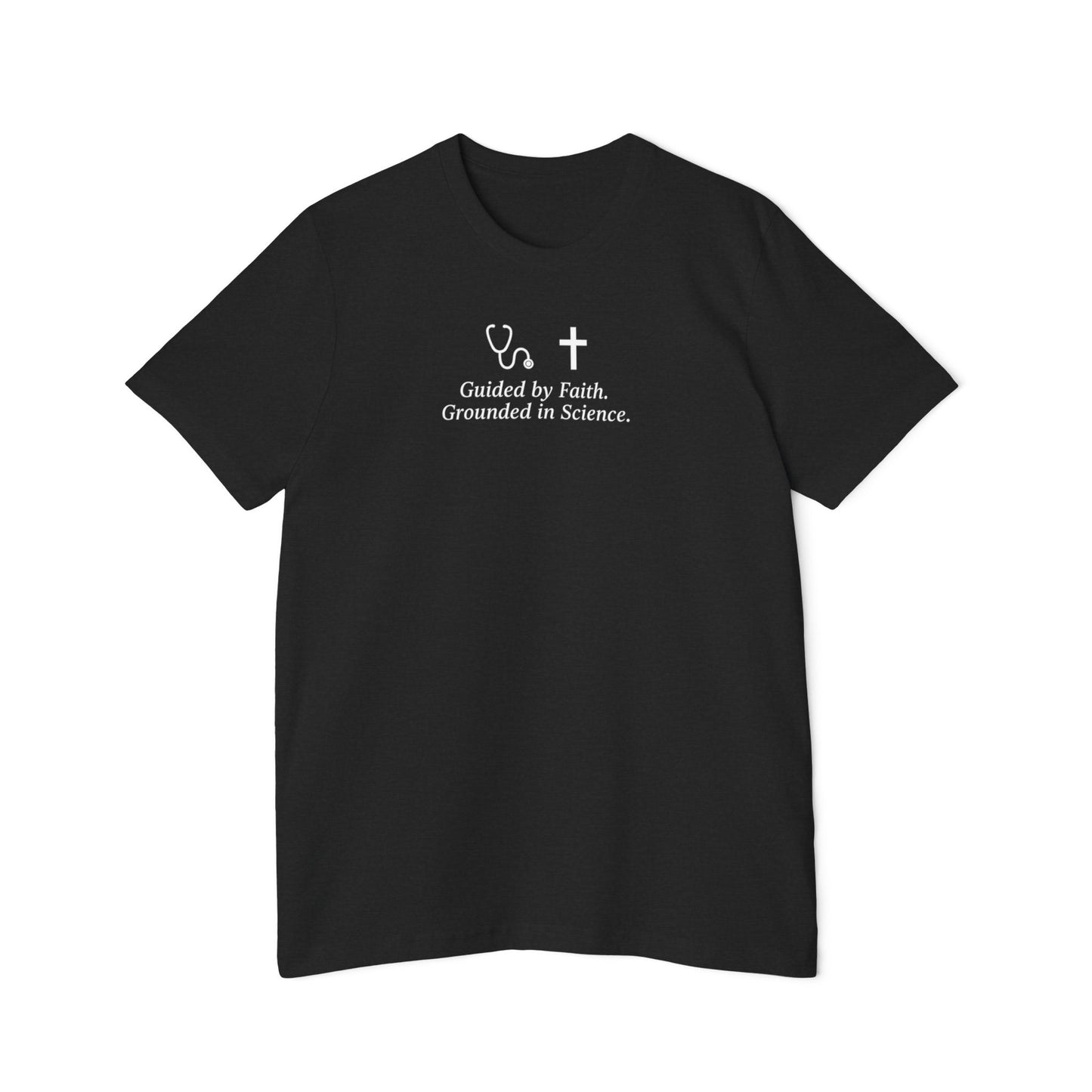 Faith and Science T-Shirt | Casual Wear, USA-Made